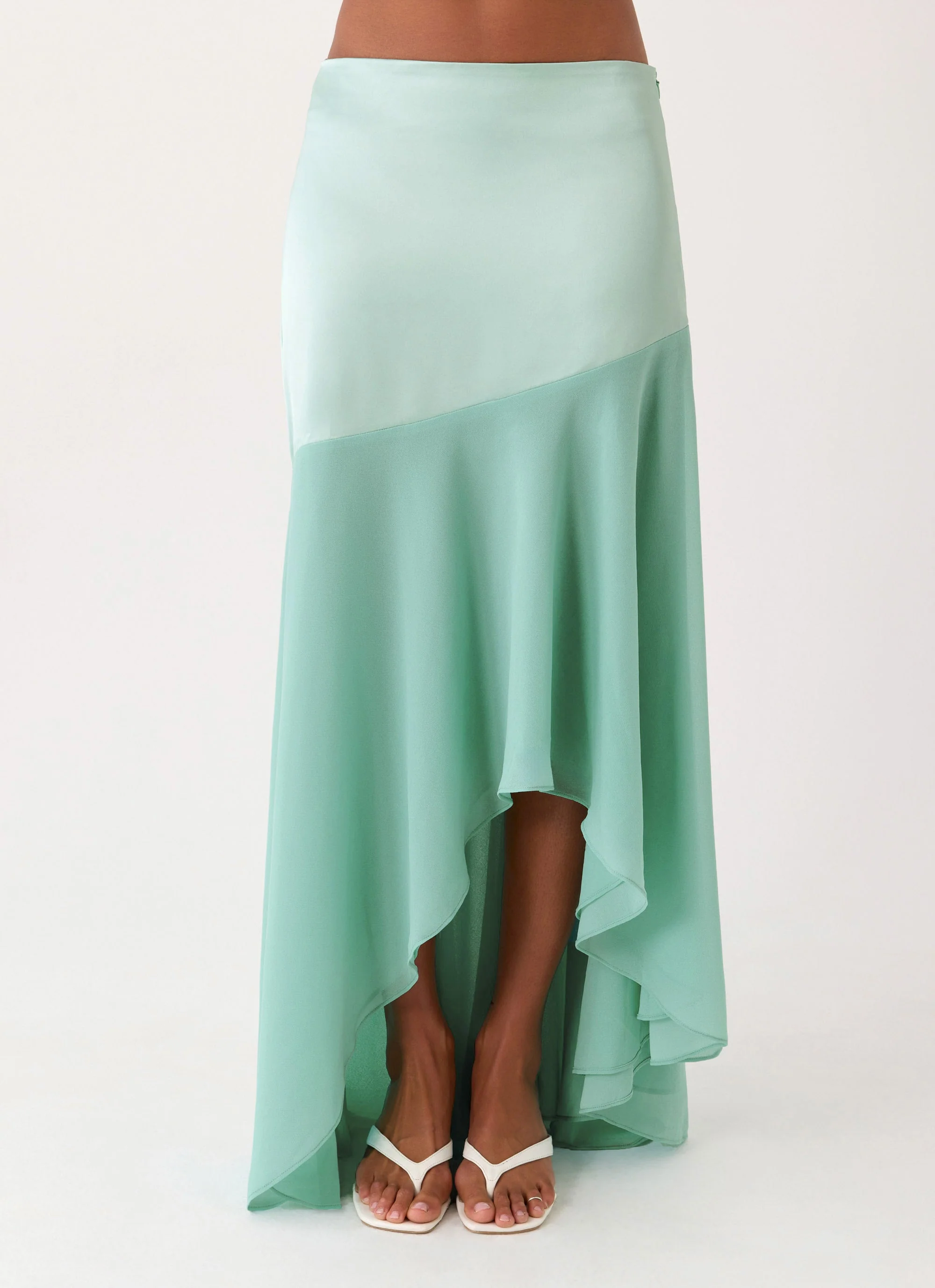 Deenesa Maxi Skirt - Mint - Image 3
