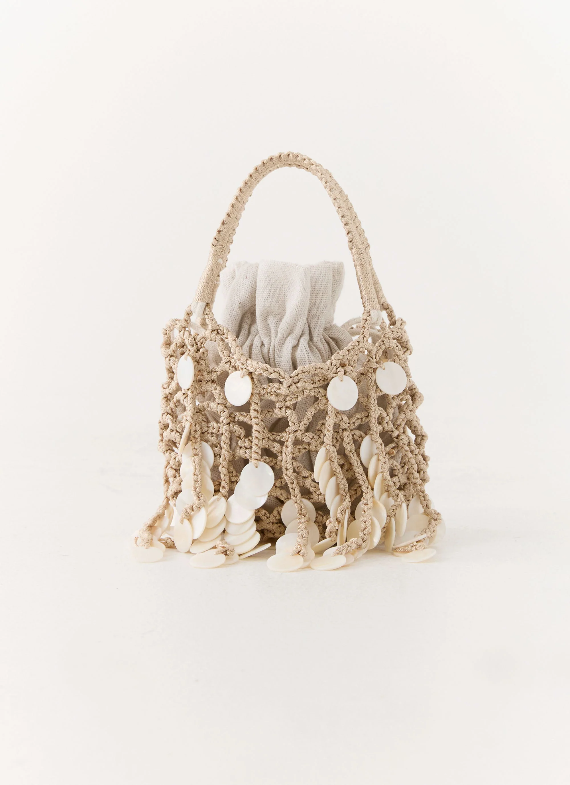 Deep Sea Kisses Bag - Cream