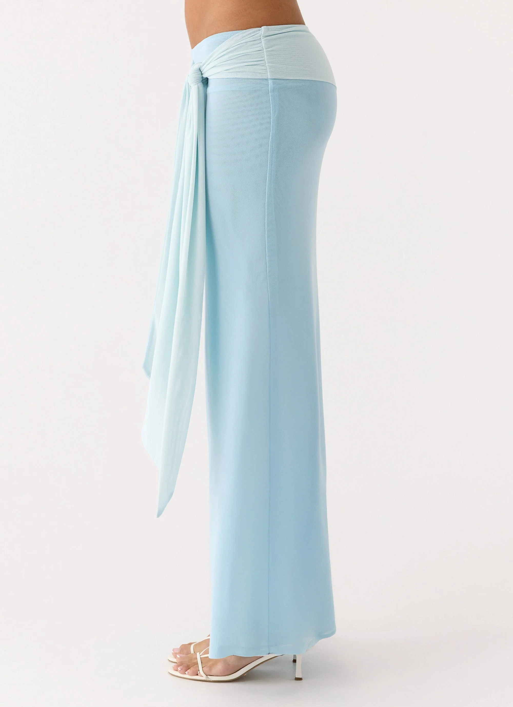 Delani Maxi Skirt - Blue - Image 3