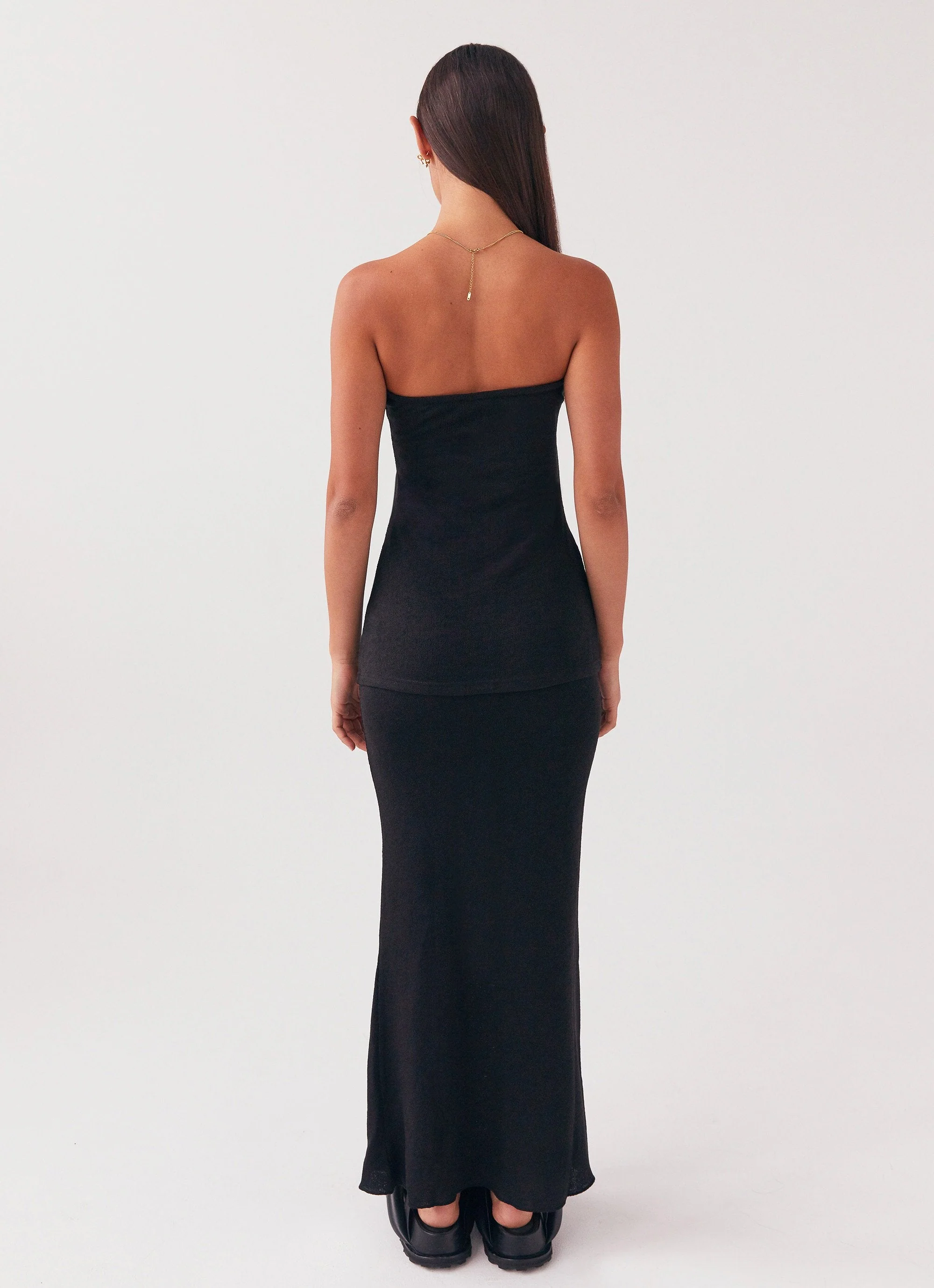 Delicate Lady Knit Top - Black - Image 3