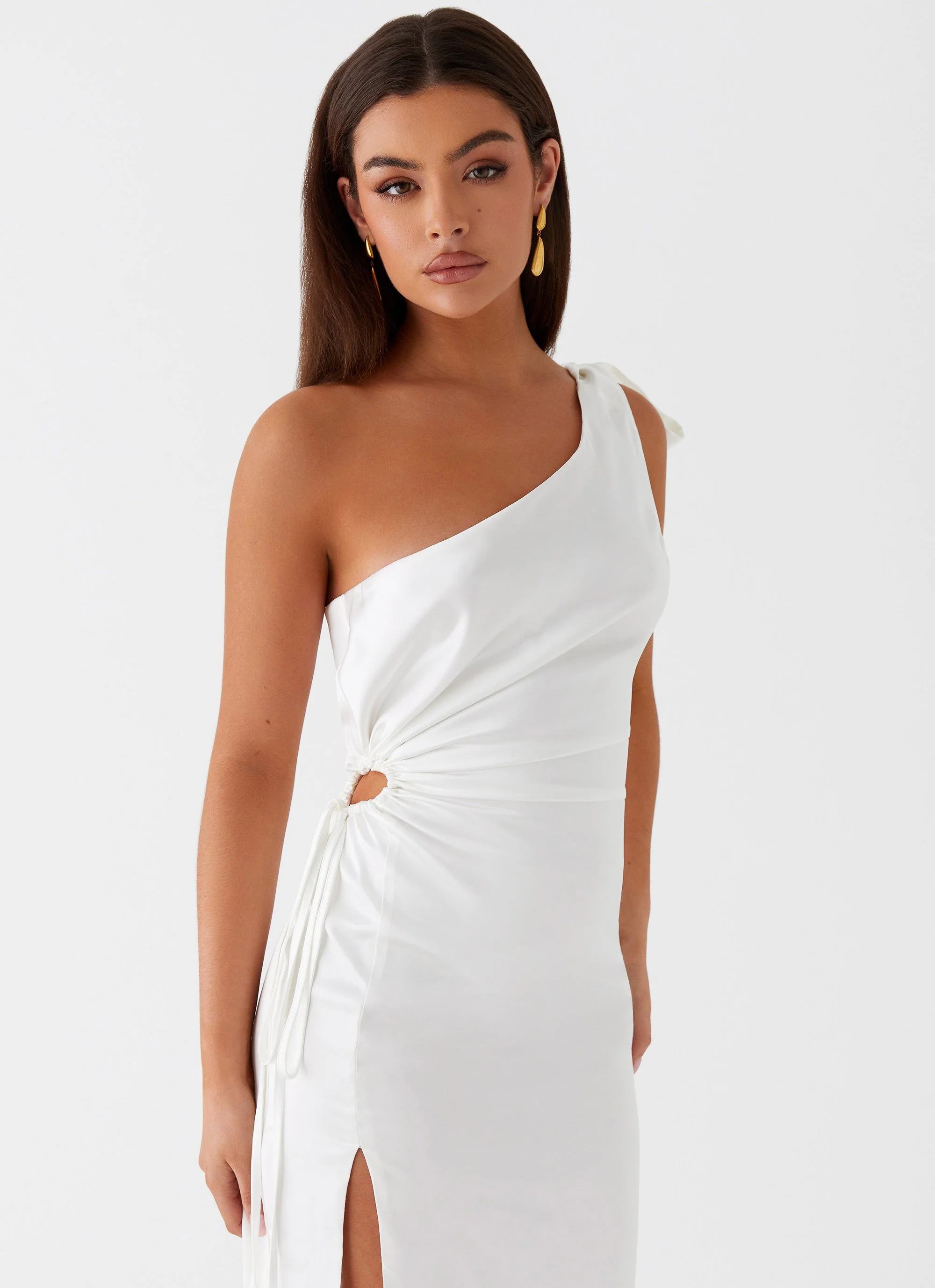Delilah Maxi Dress - White - Image 8