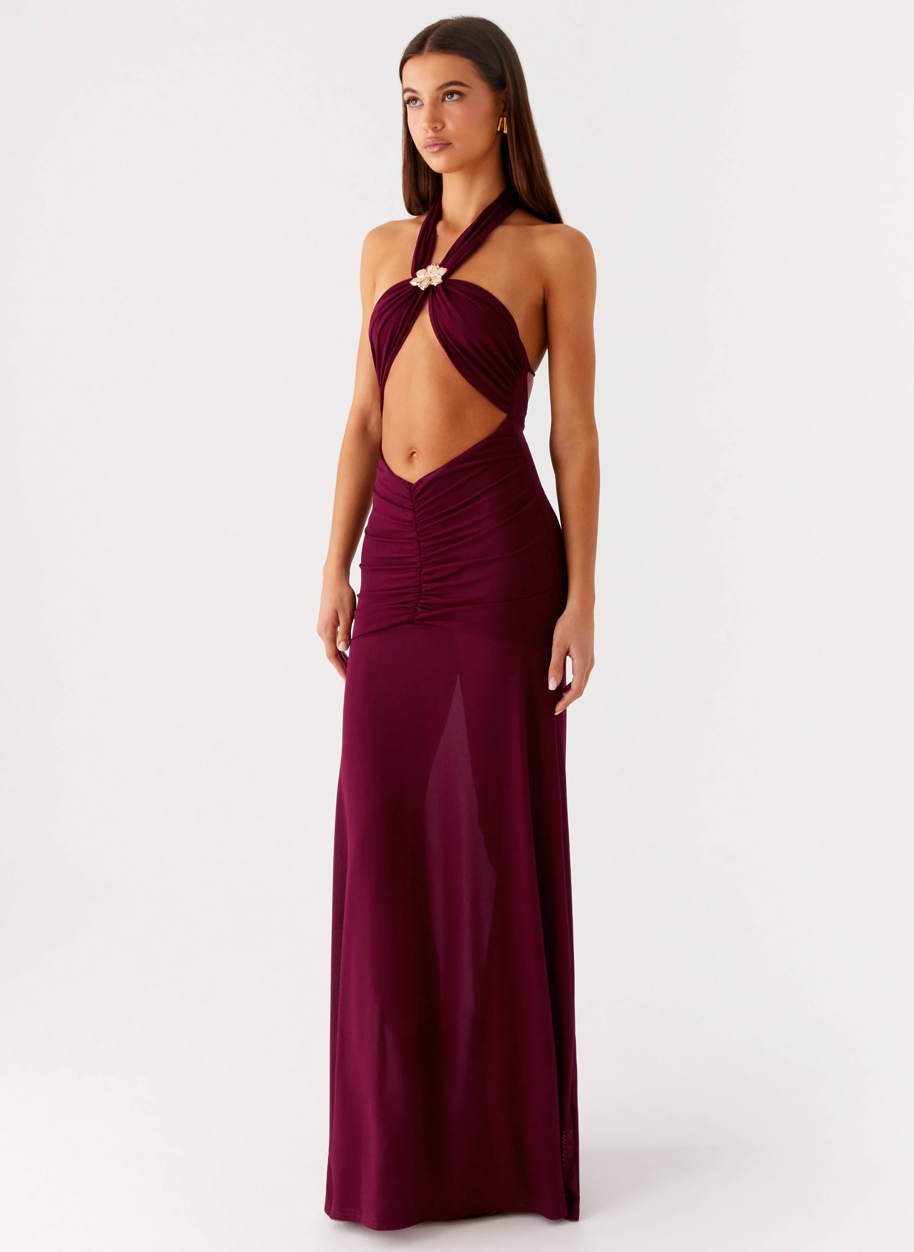 Deltina Maxi Dress - Boysenberry - Image 3