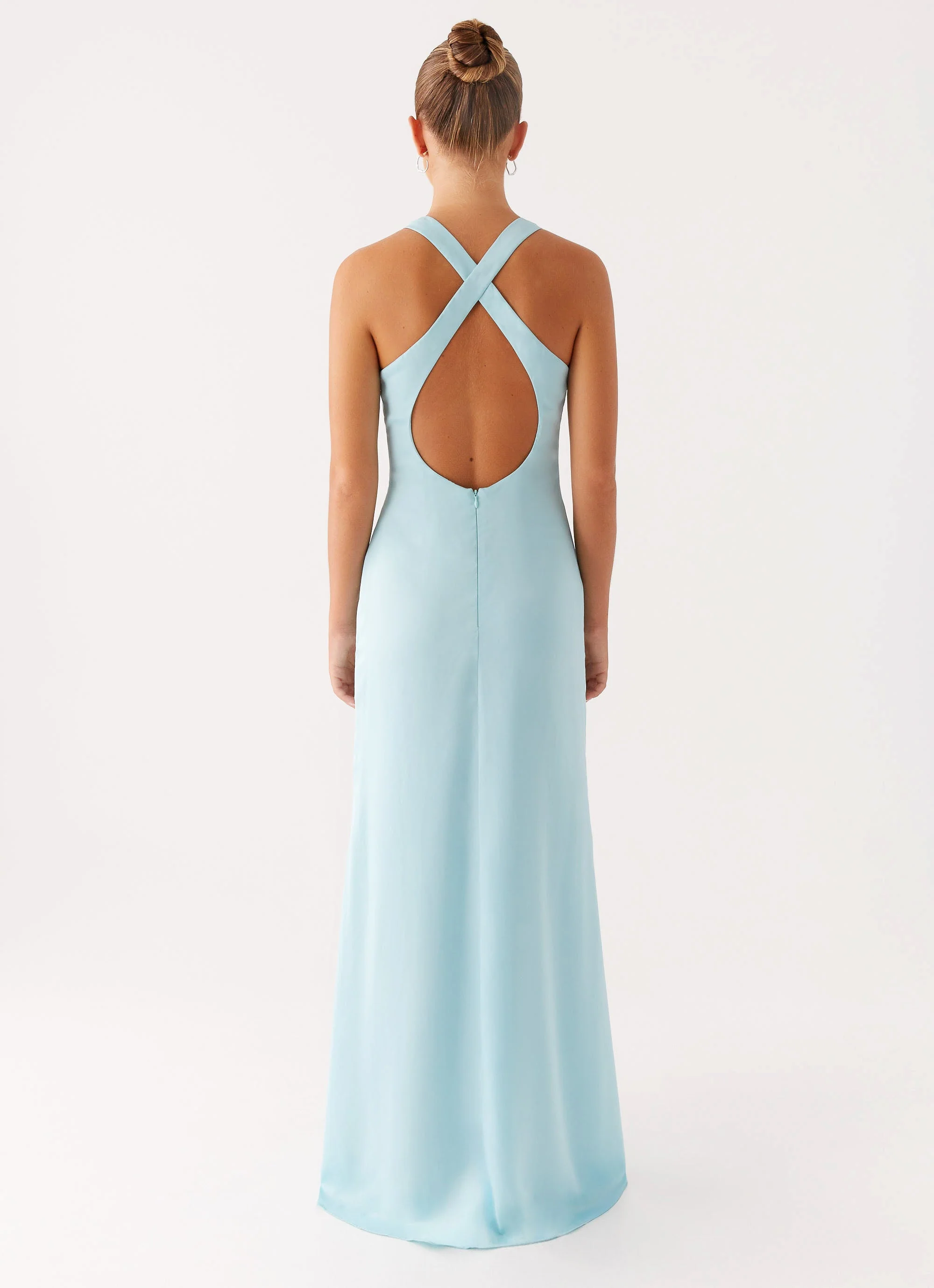 Desi Halterneck Maxi Dress - Mint - Image 4