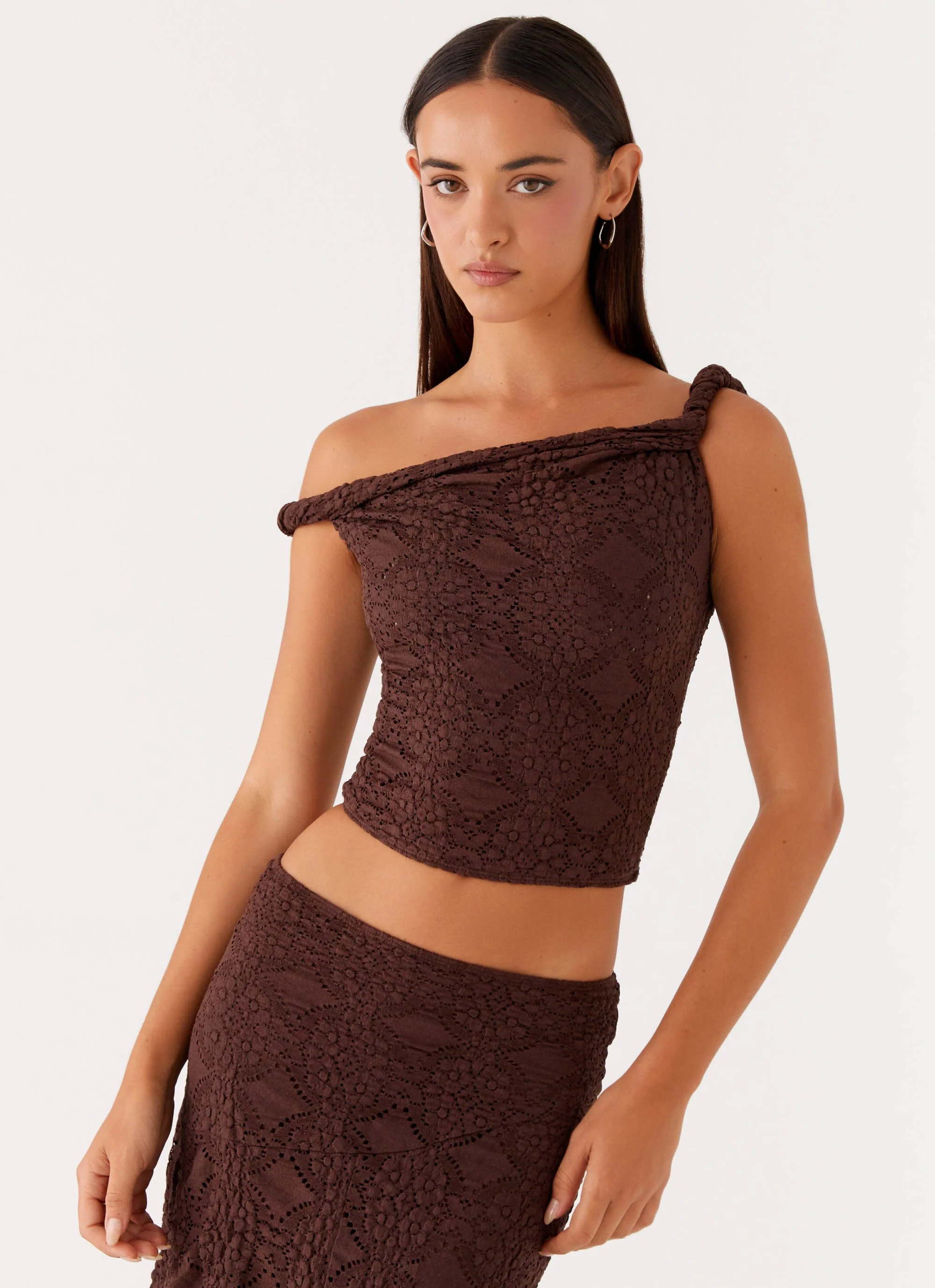 Diamond Sky Top - Chocolate - Image 5