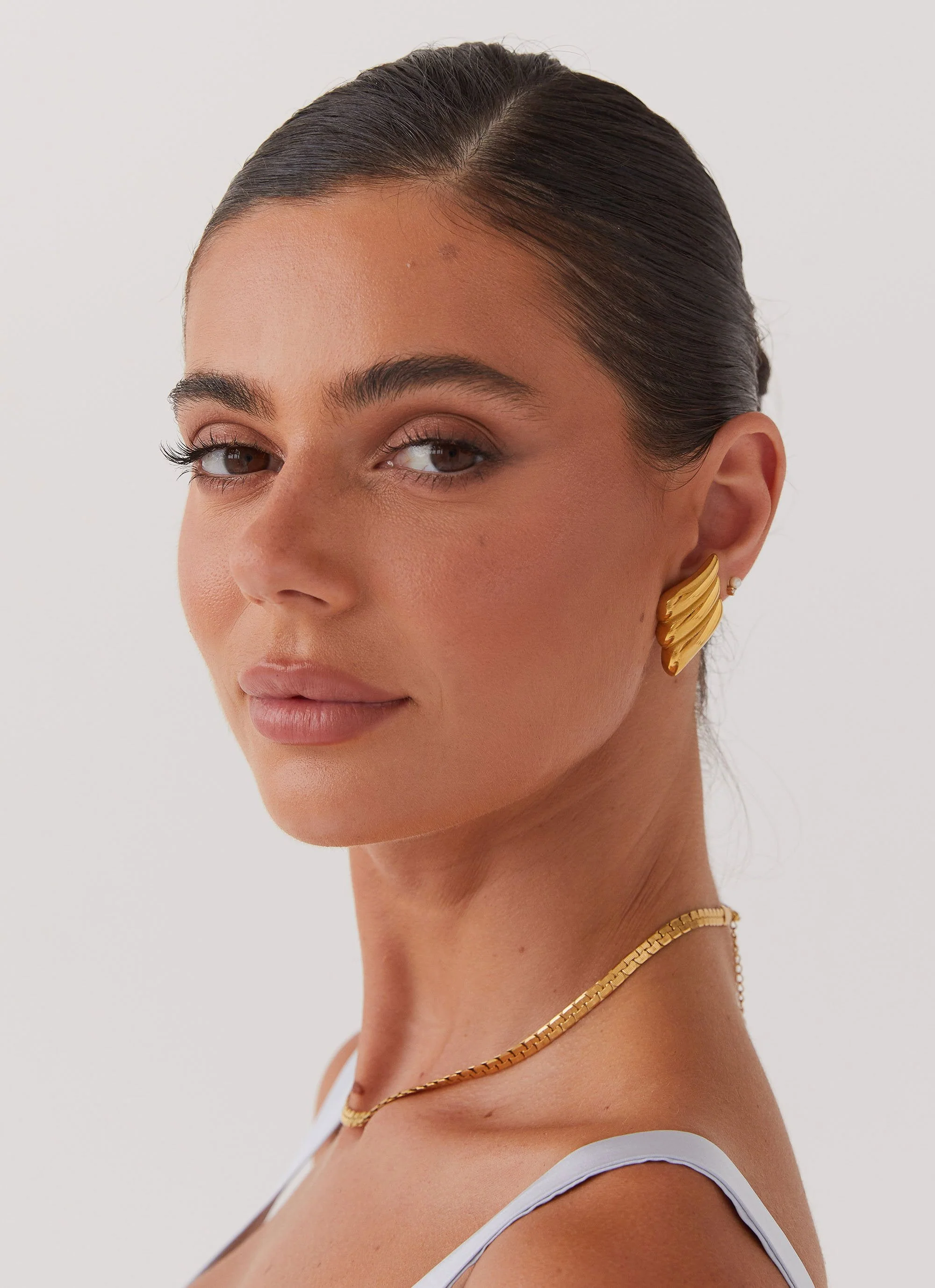 Eileen Earrings - Gold - Image 2