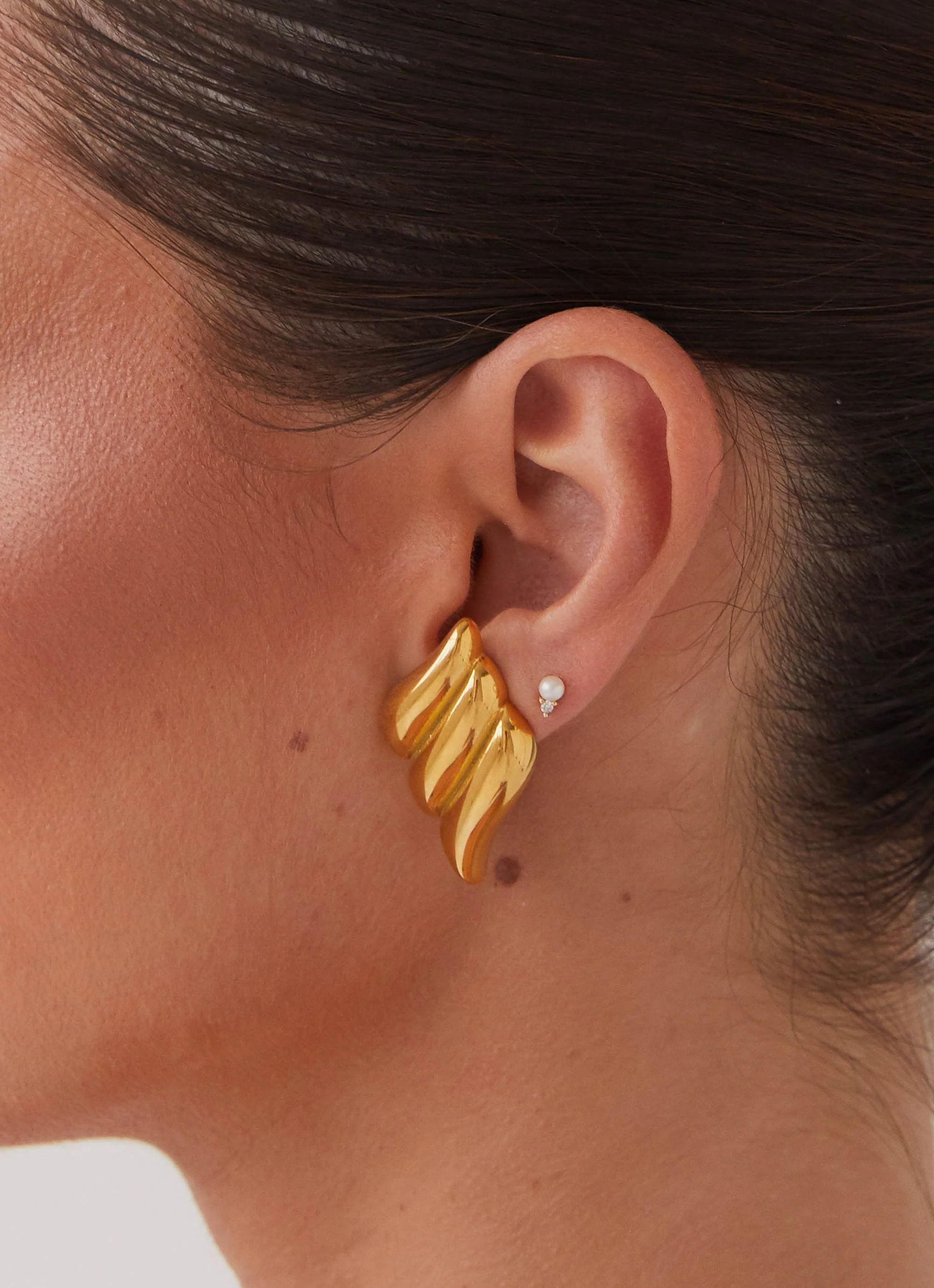 Eileen Earrings - Gold - Image 3