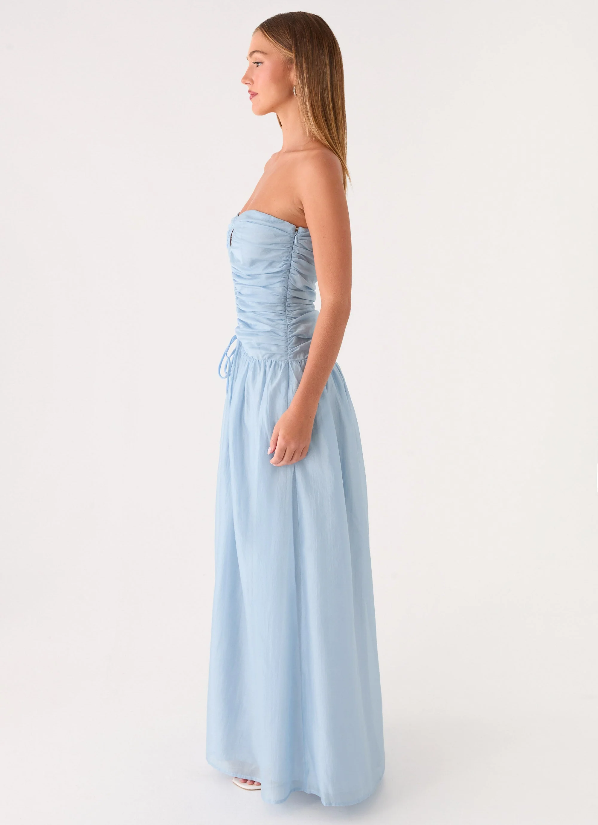 Eirwyn Maxi Dress - Blue - Image 3
