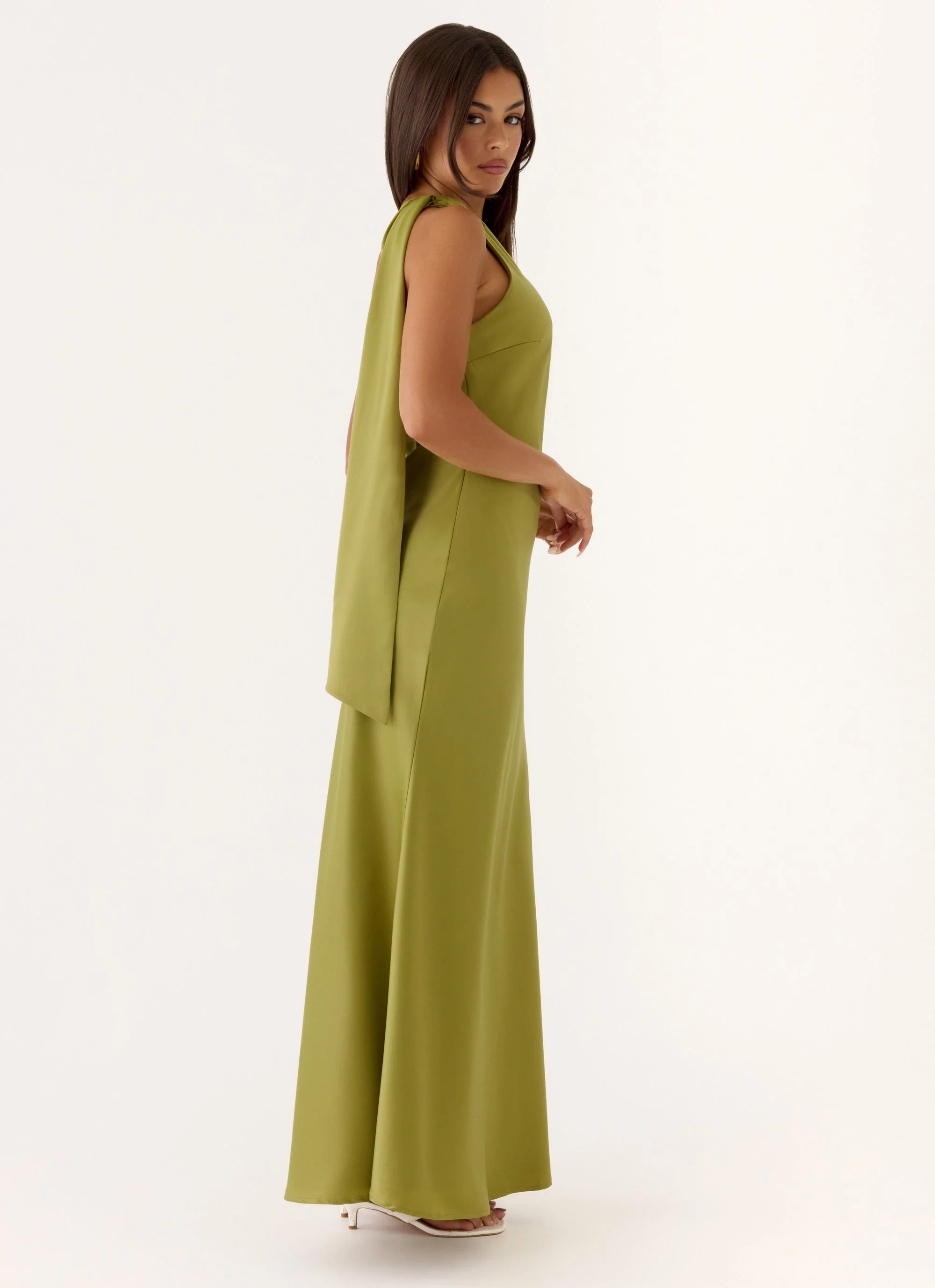 Elena Maxi Dress - Fern Green - Image 2