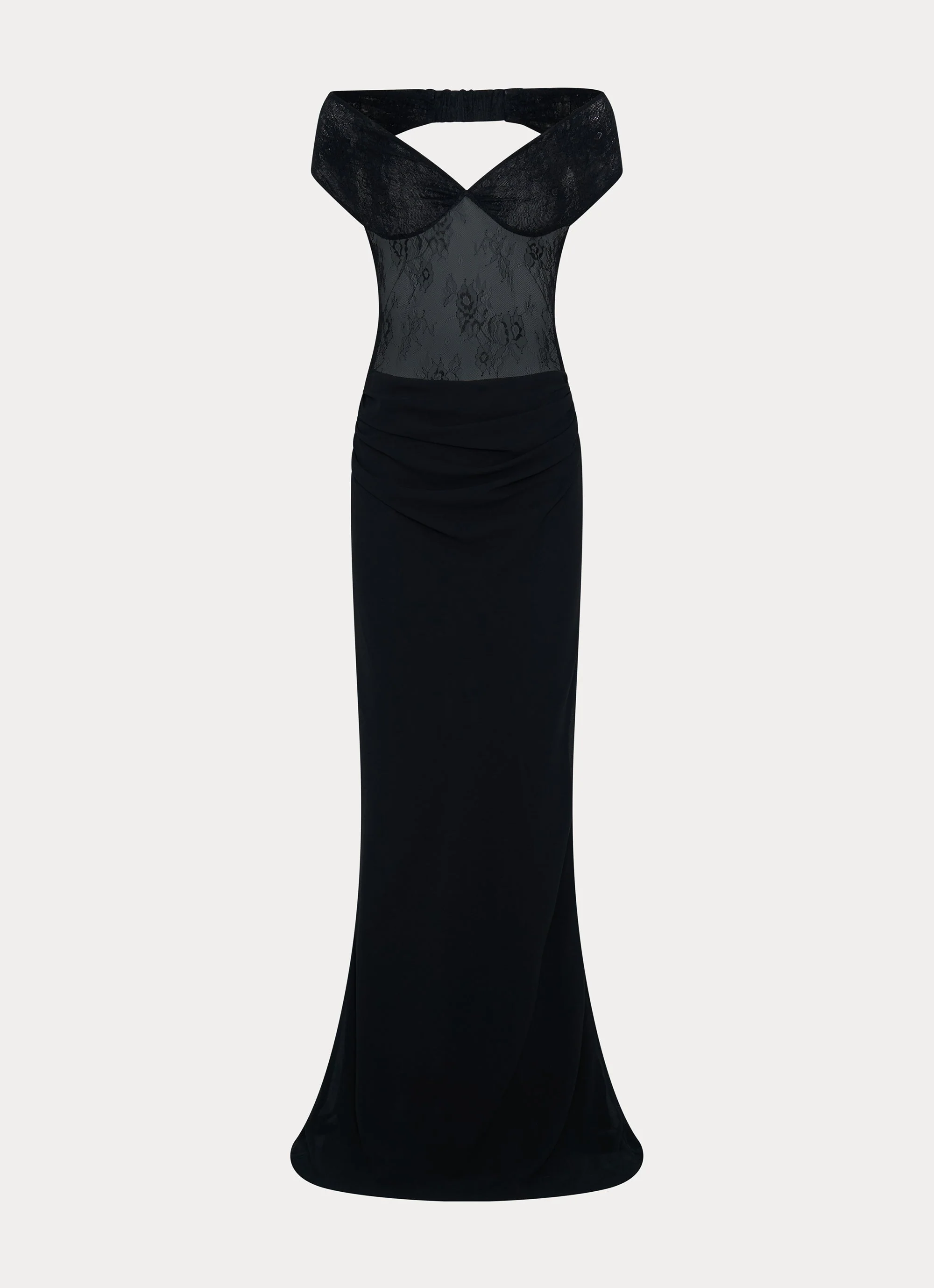 Elle Maxi Dress - Black - Image 3