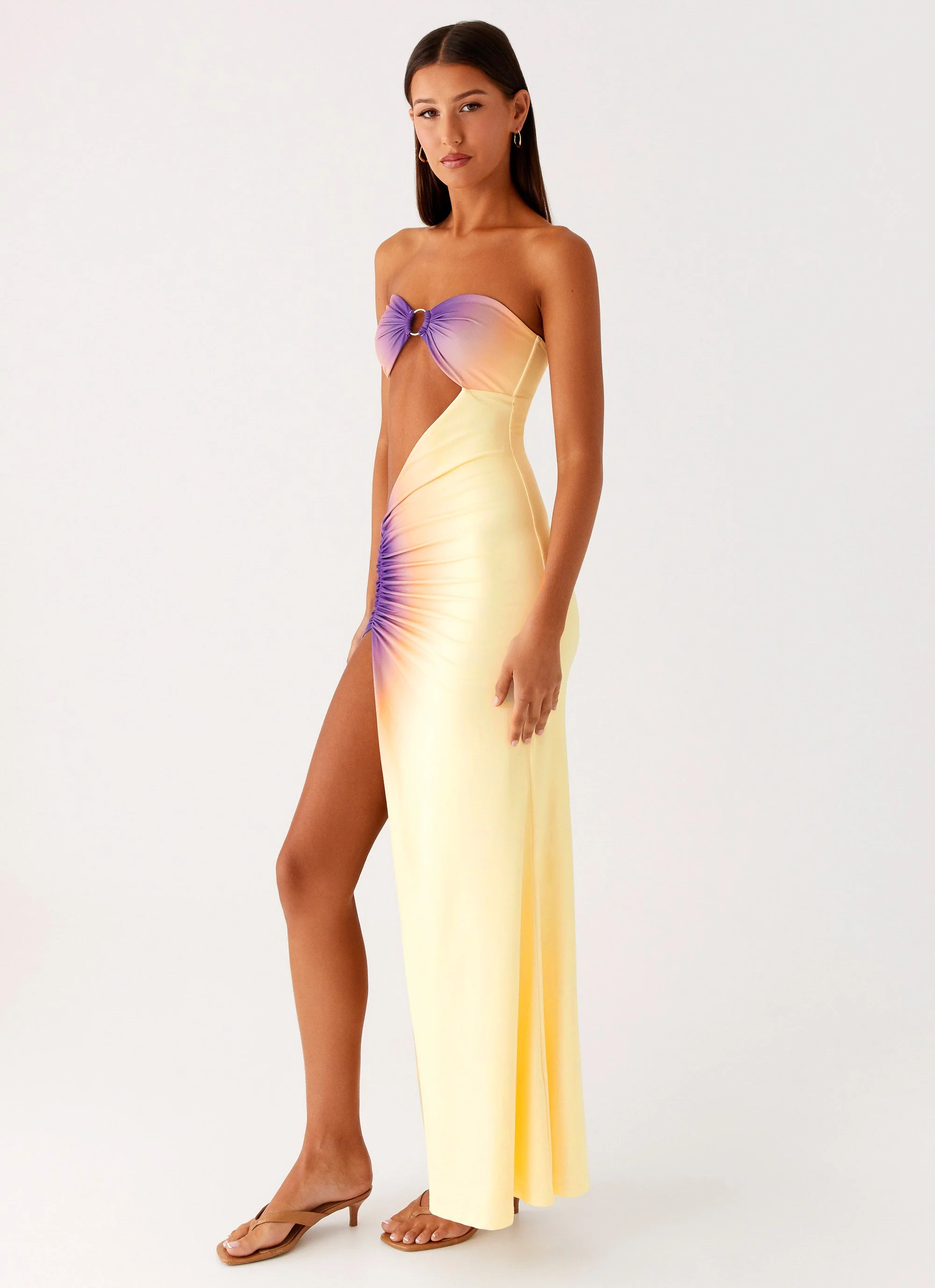 Ellisah Ombre Maxi Dress - Sunrise Ombre - Image 5