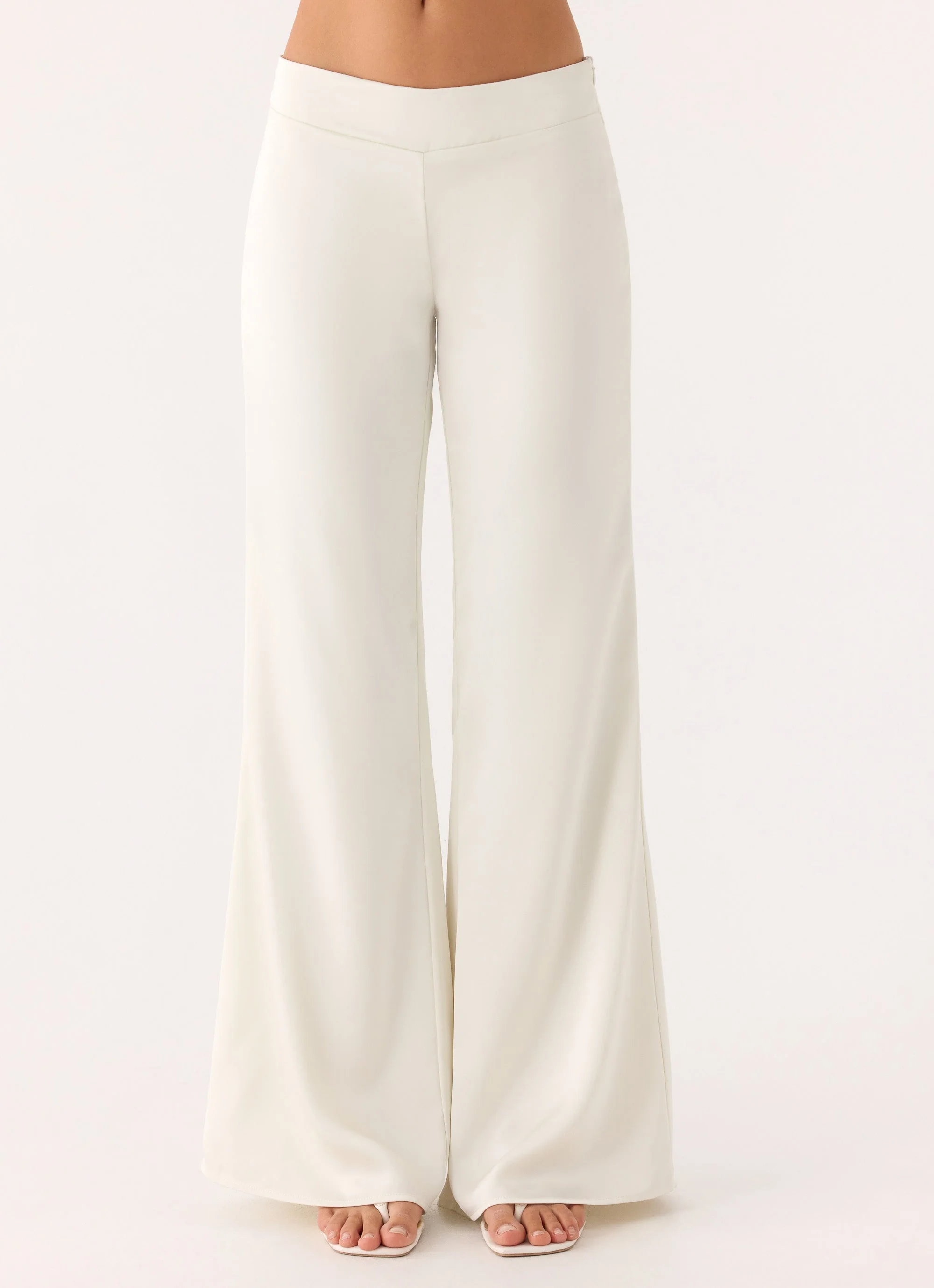 Elmah Low Rise Pants - White - Image 5