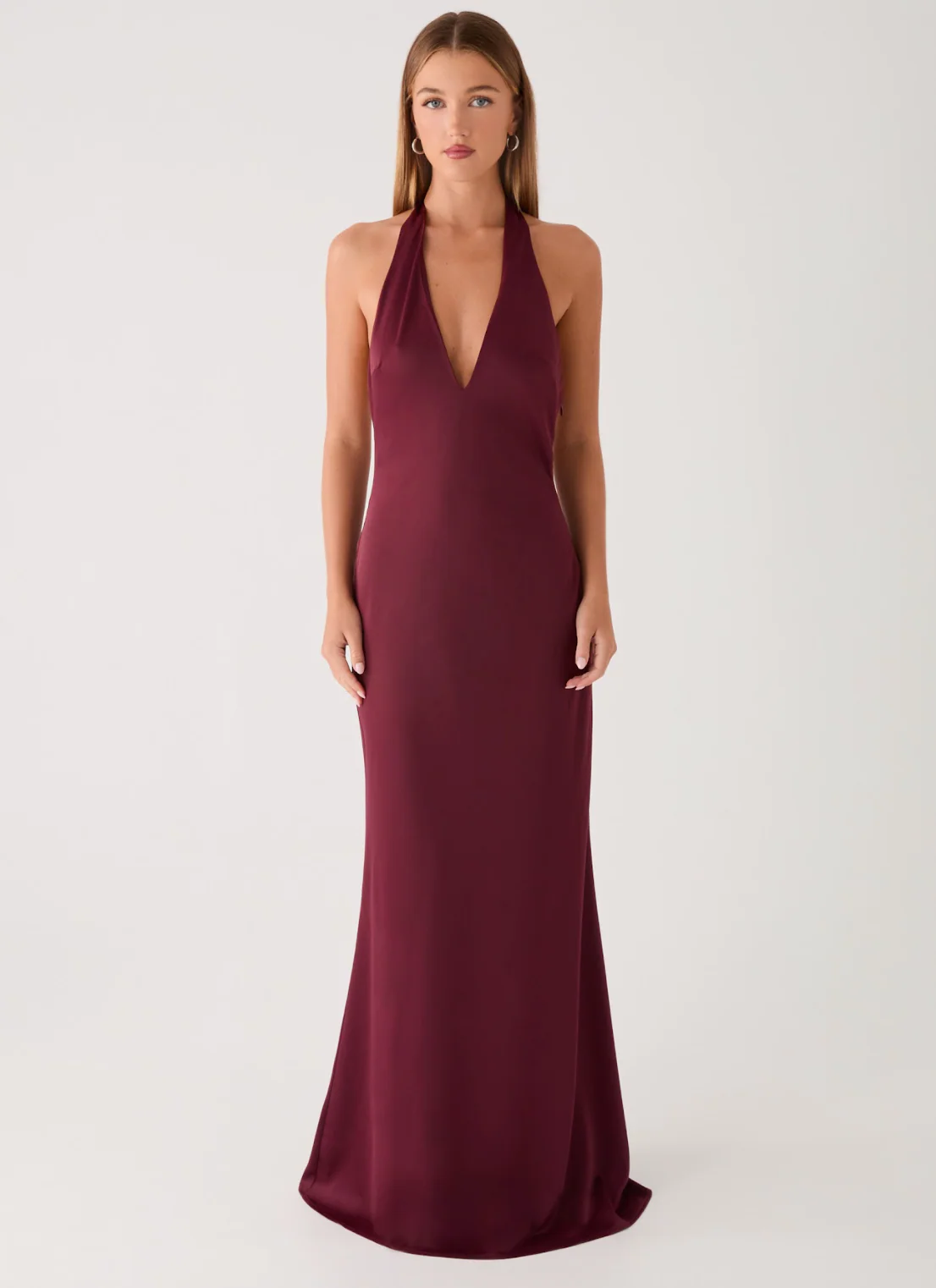 Eloise Maxi Dress - Plum - Image 7