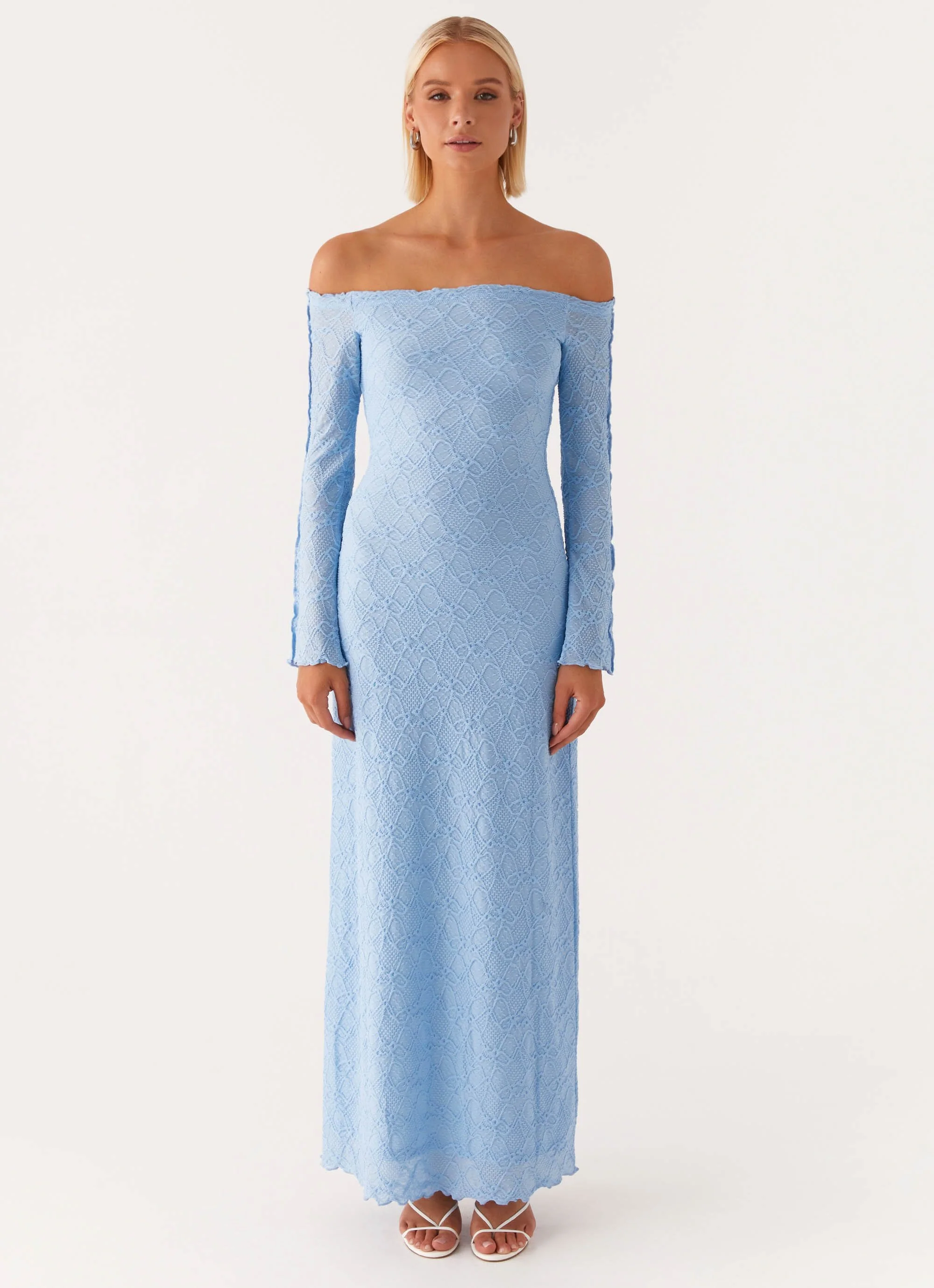 Elouera Maxi Dress - Baby Blue - Image 2