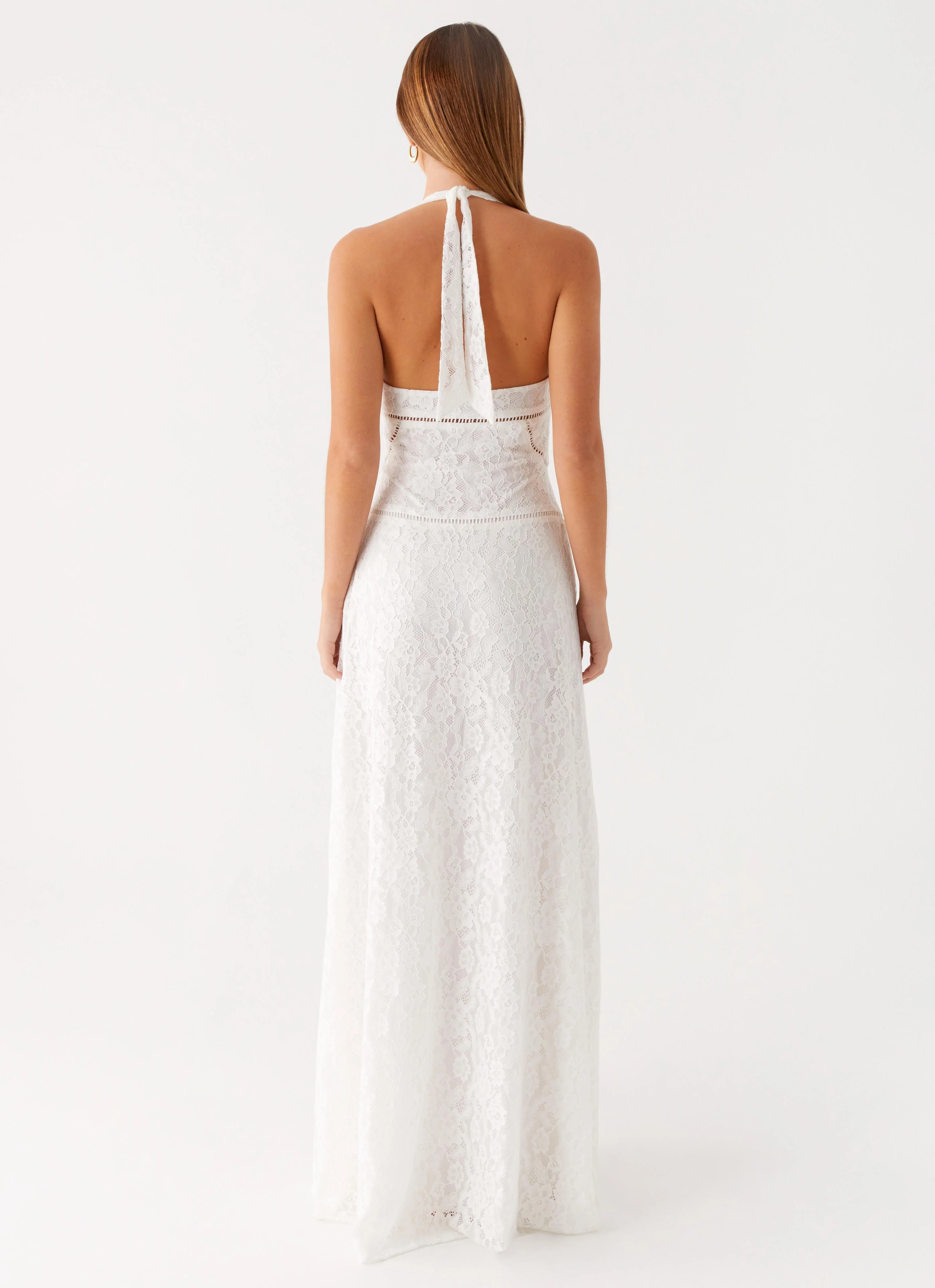 Ember Valley Cotton Maxi Dress - Ivory - Image 3