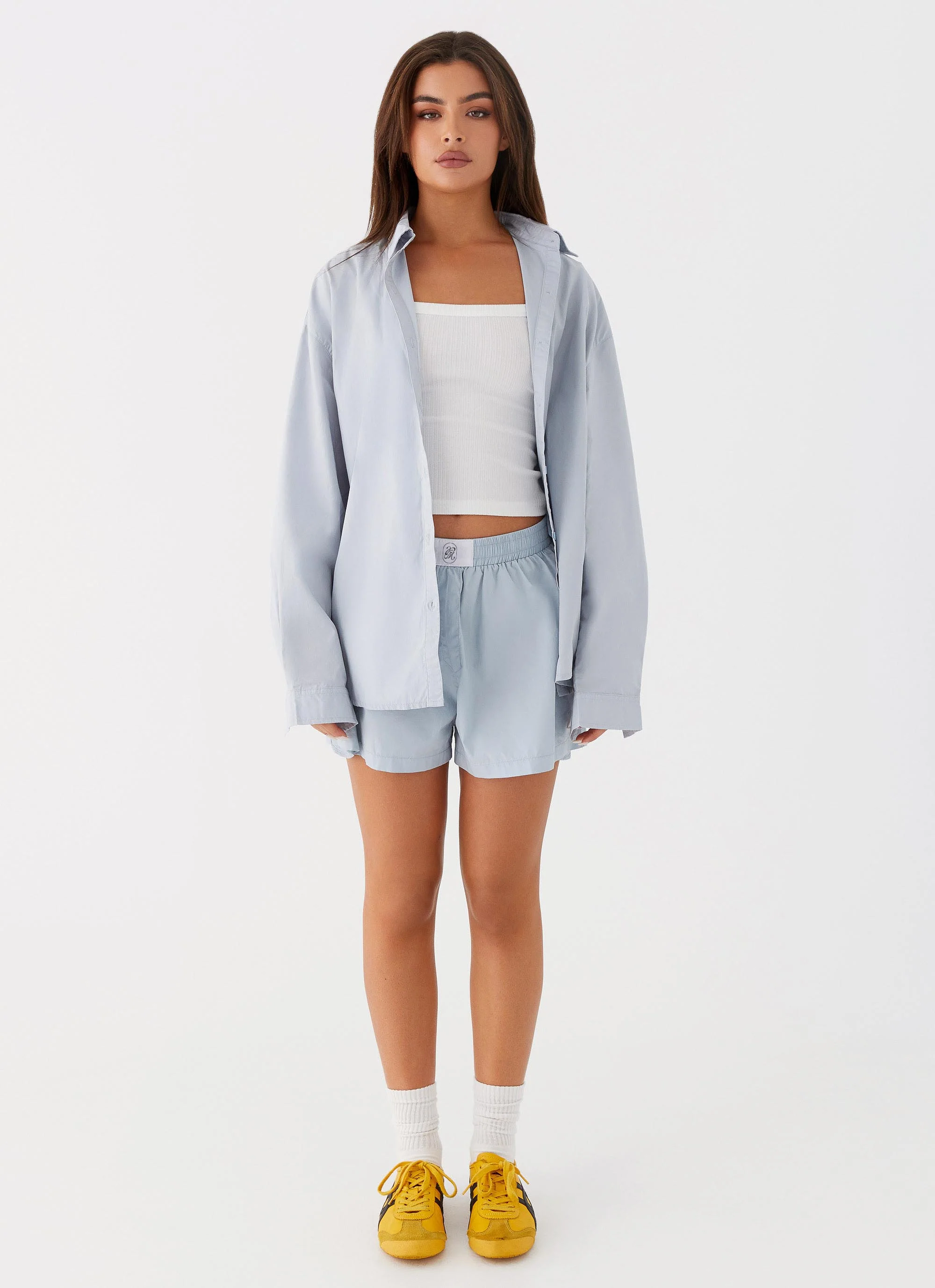 Emelda Long Sleeve Shirt - Blue - Image 2