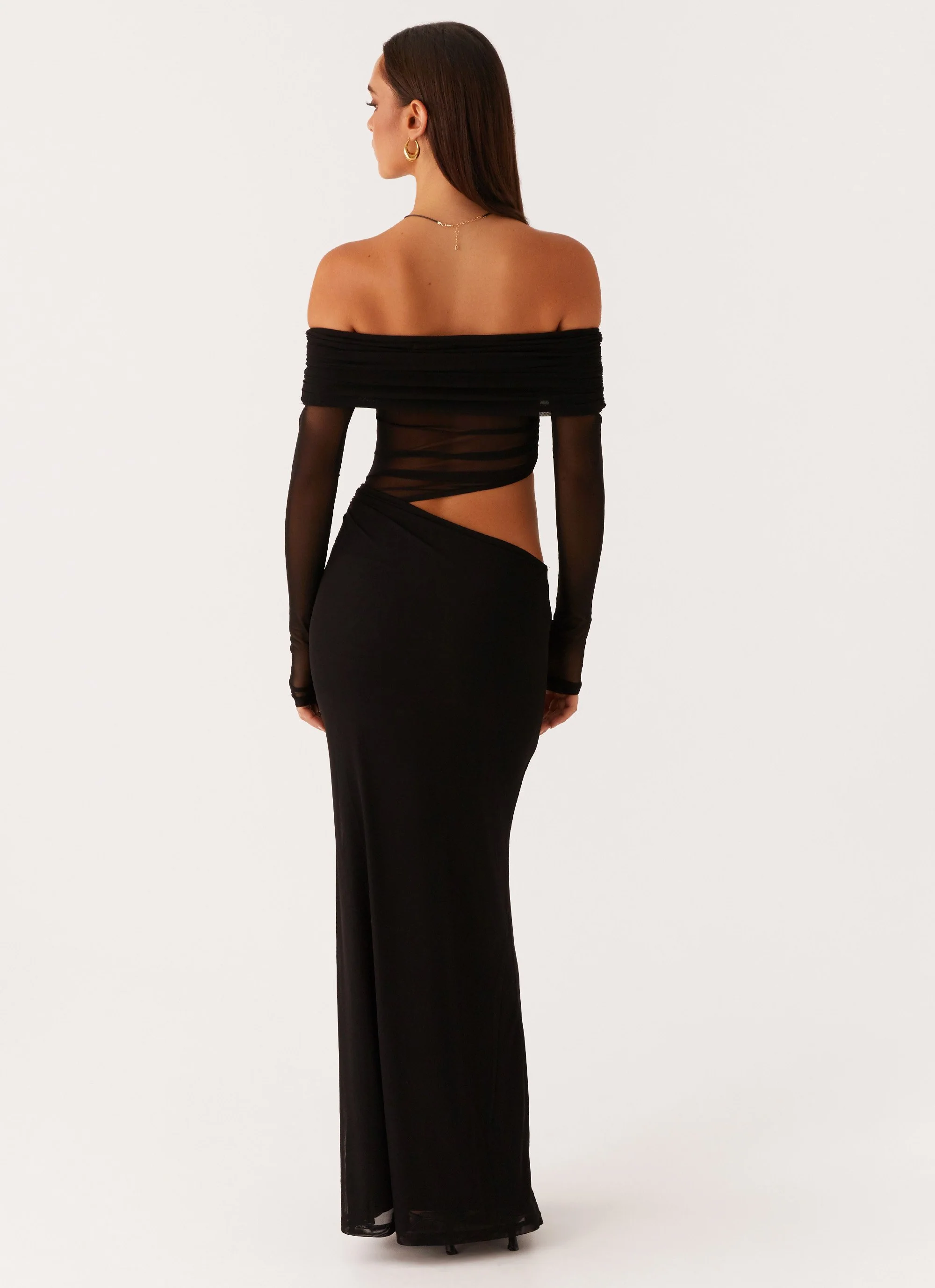 Emery Maxi Dress - Black - Image 4