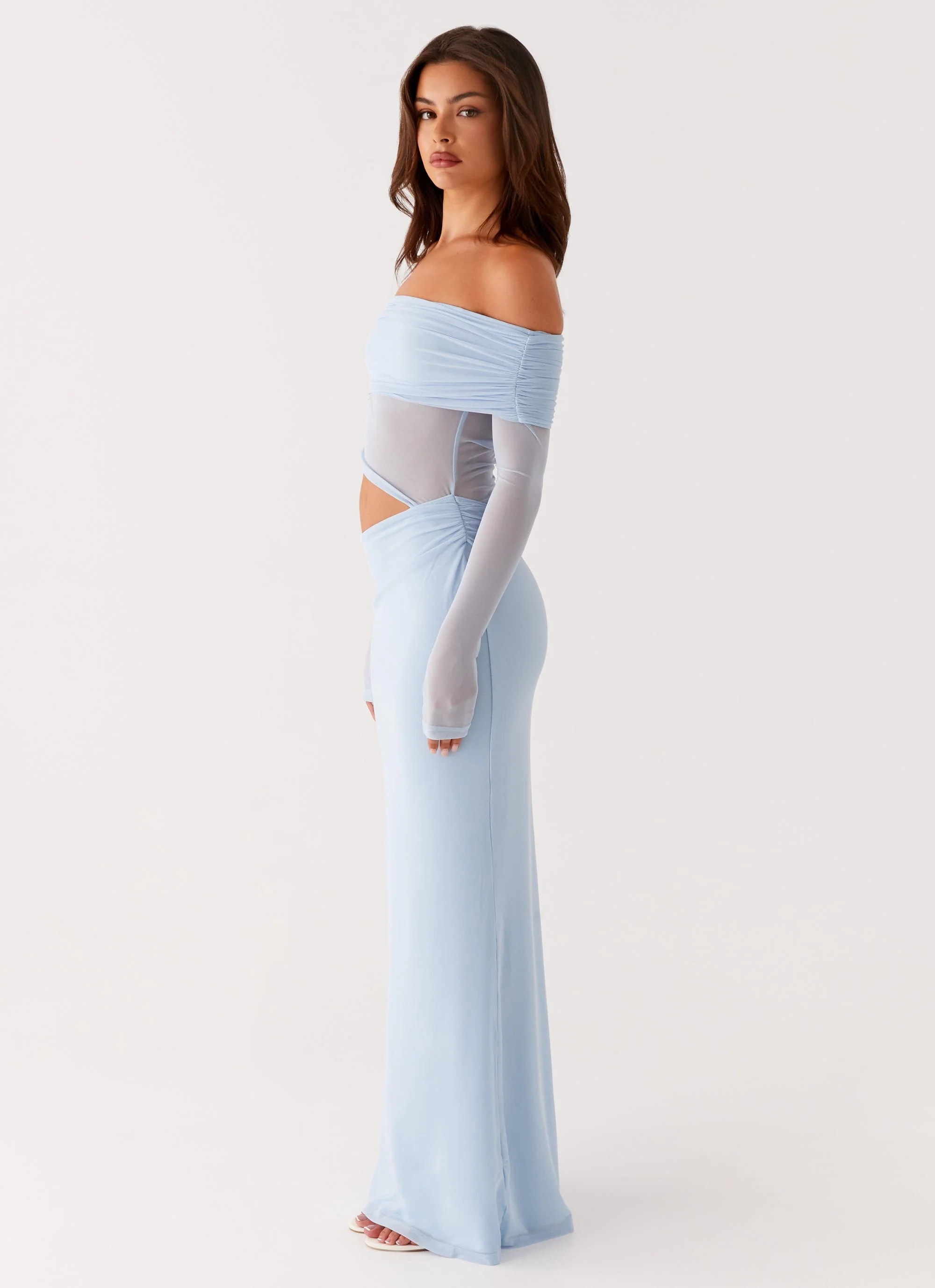 Emery Maxi Dress - Blue - Image 3