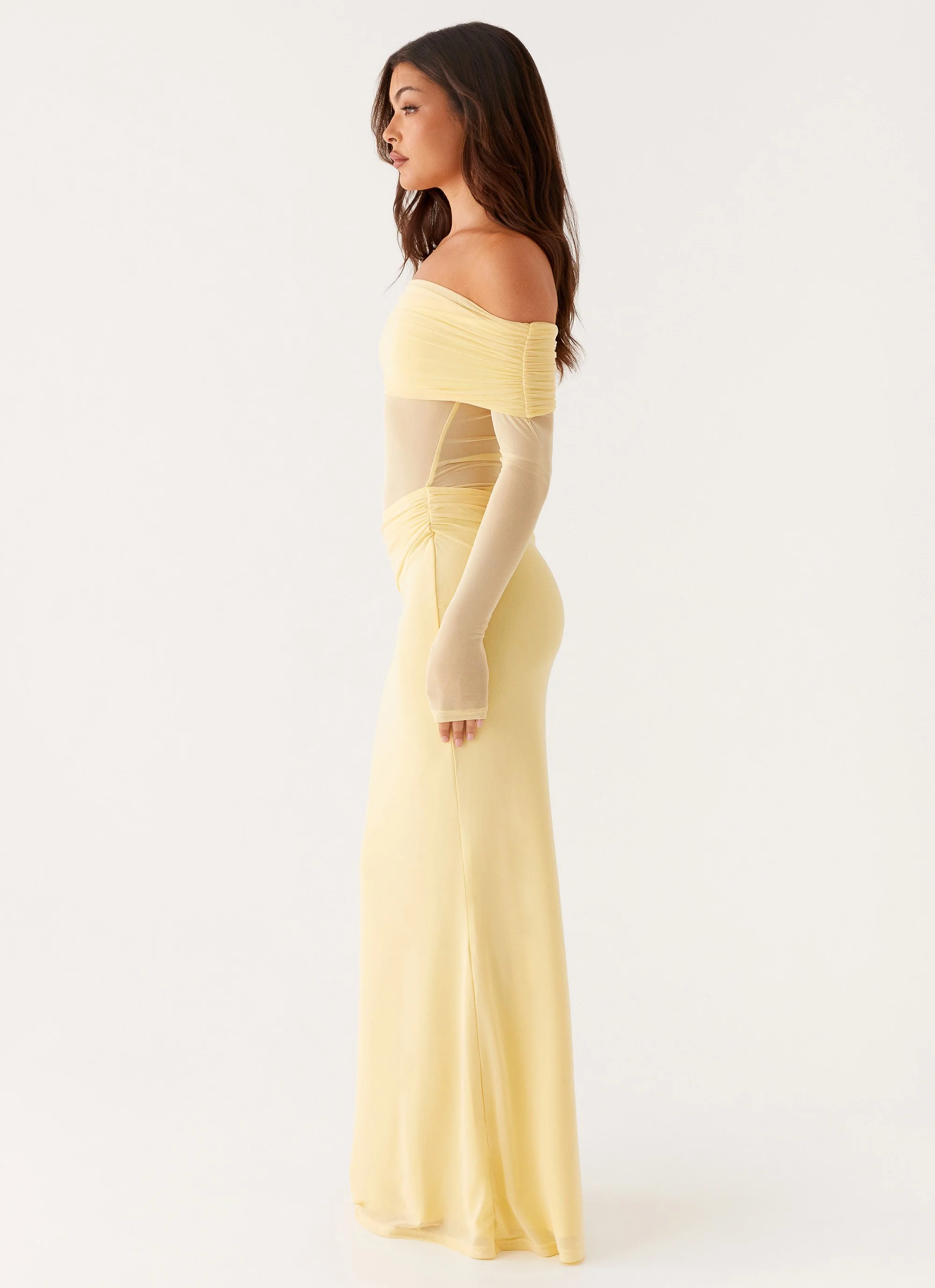 Emery Maxi Dress - Yellow - Image 2