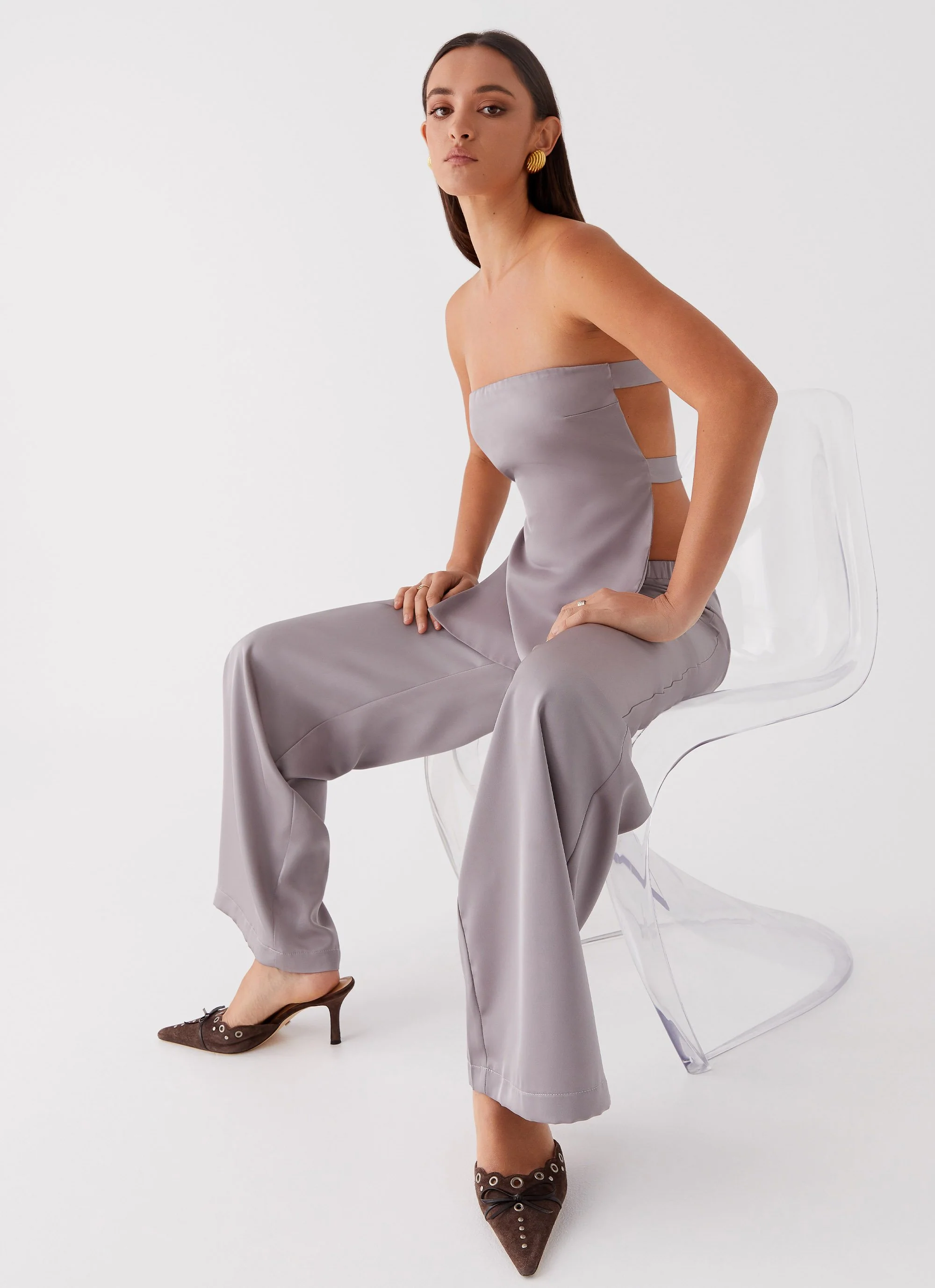 Enchanted Loving Strapless Top - Grey - Image 6