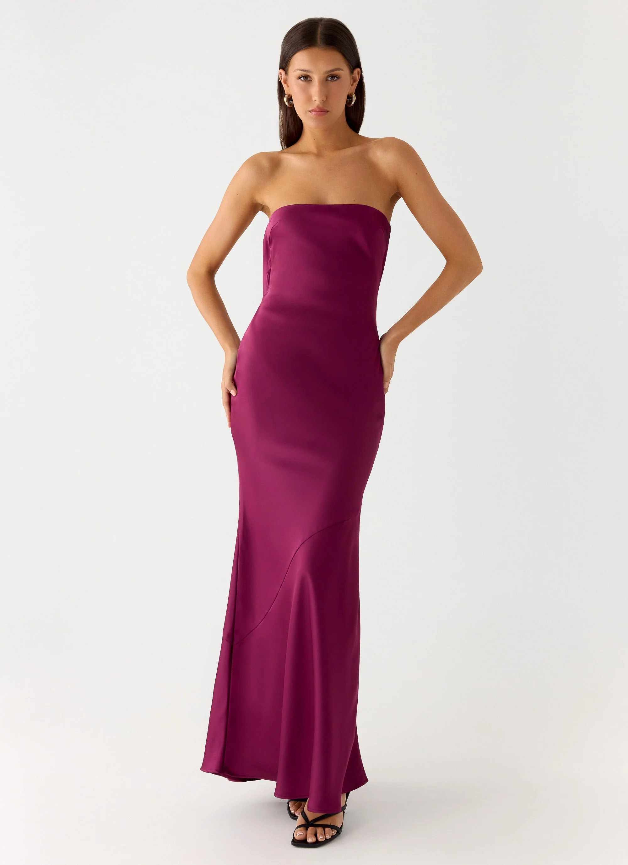 Endless Nights Maxi Dress - Plum - Image 6