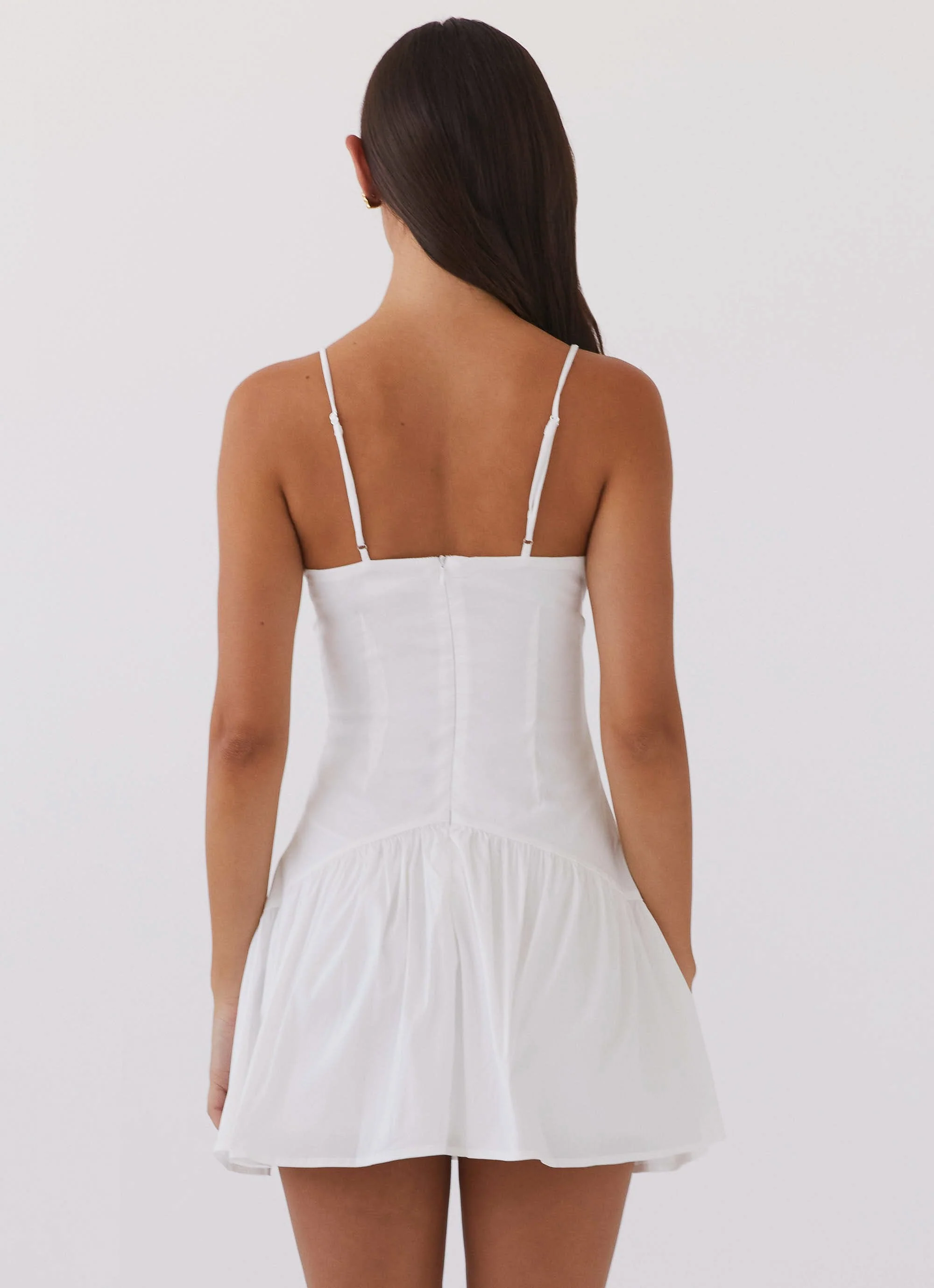 Endless Summer Mini Dress - White - Image 5