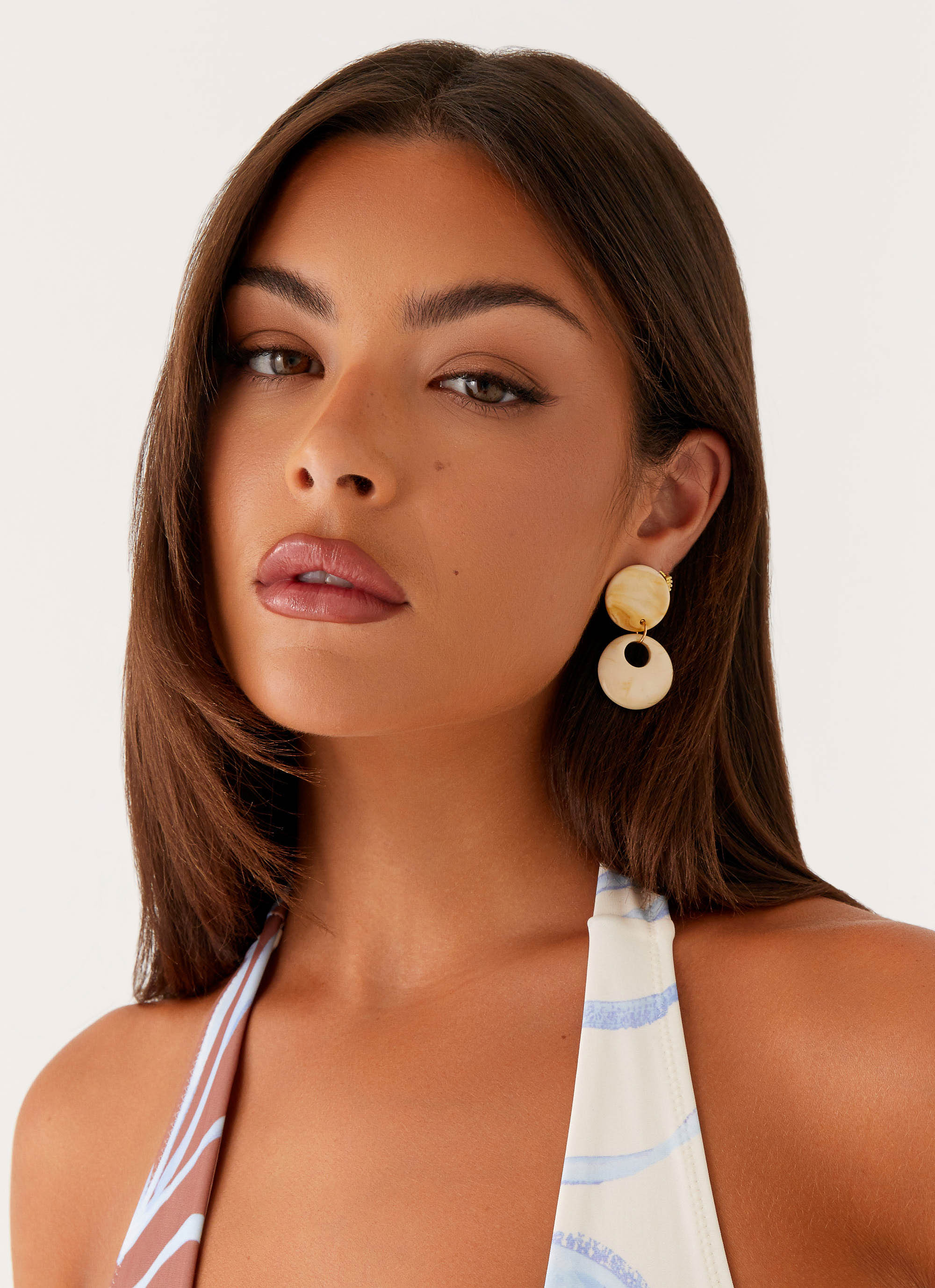 Eraz Earrings - Ivory - Image 4