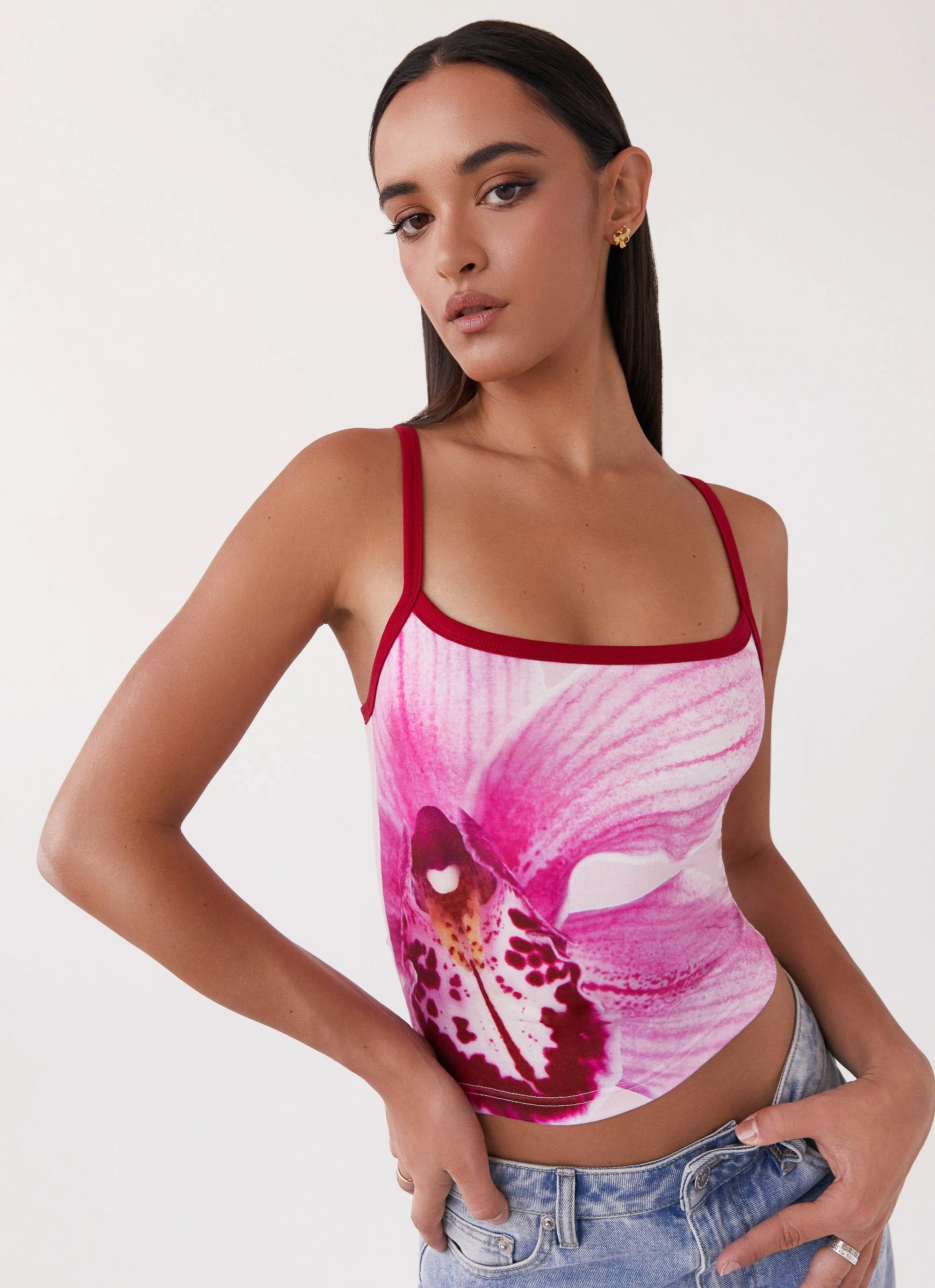 Eternal Sunshine Tank Top - Pink Peony - Image 6