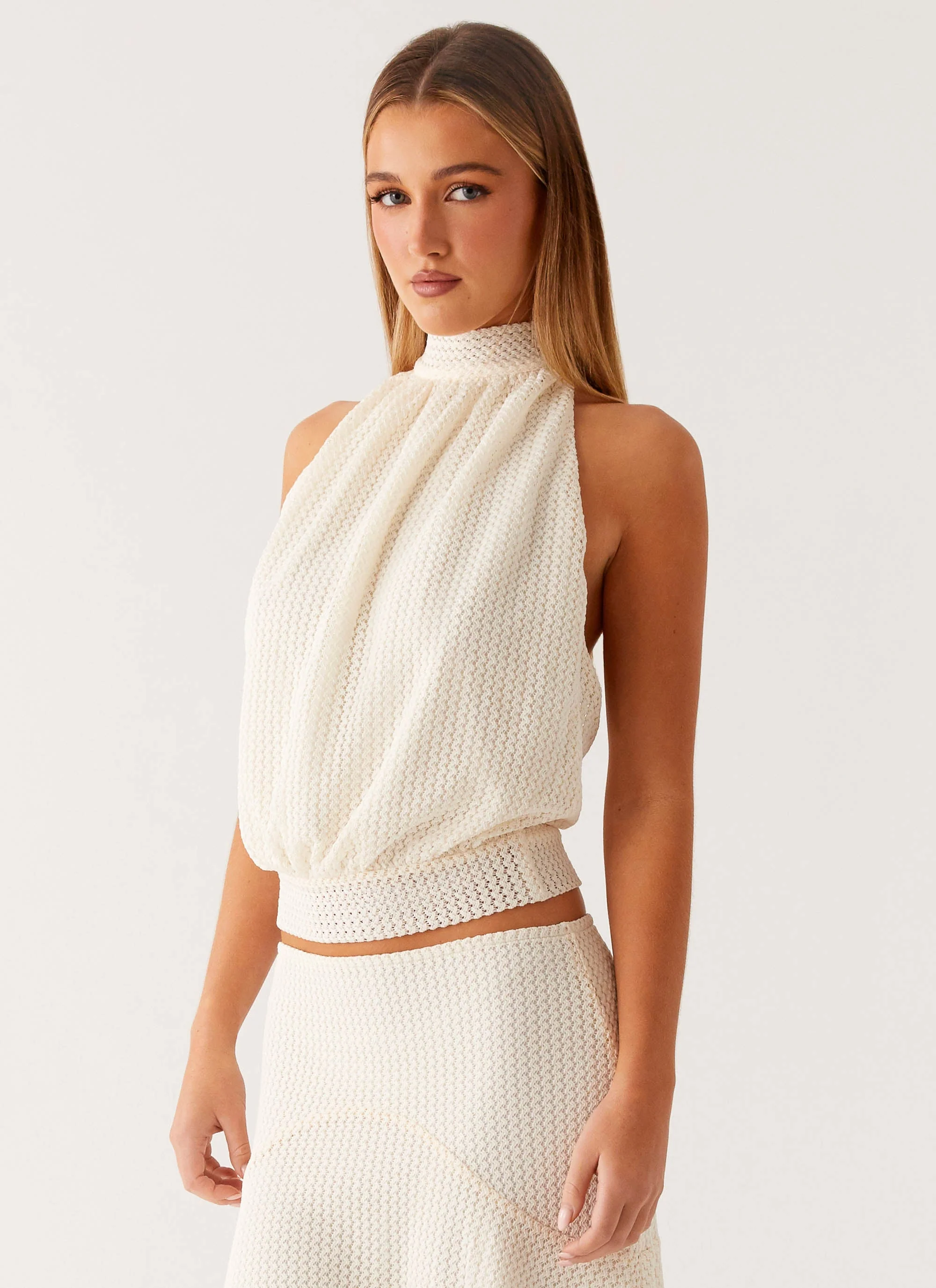 Evaden Backless Top - Ivory - Image 6