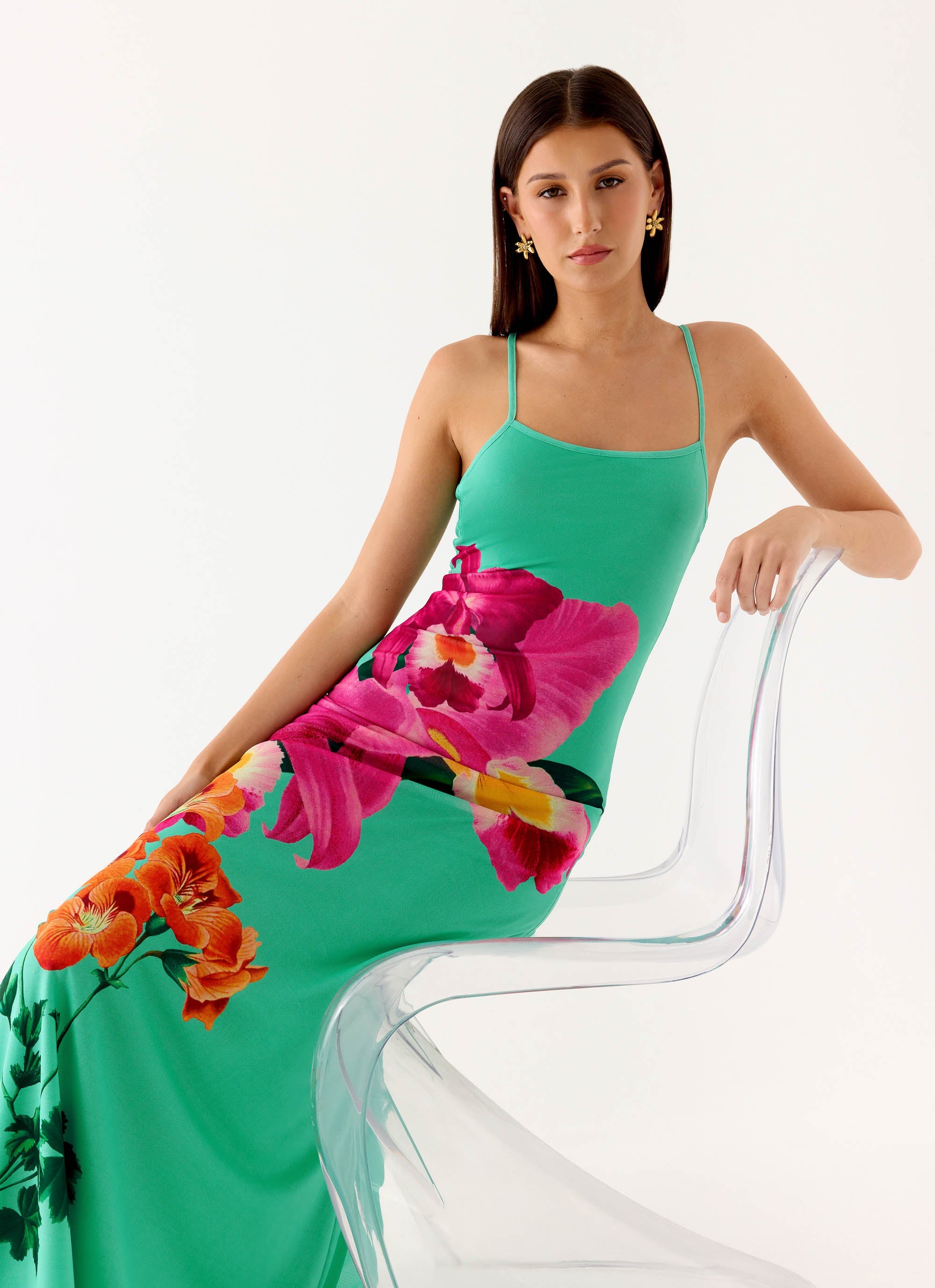 Everett Maxi Dress - Jungle Bloom - Image 5