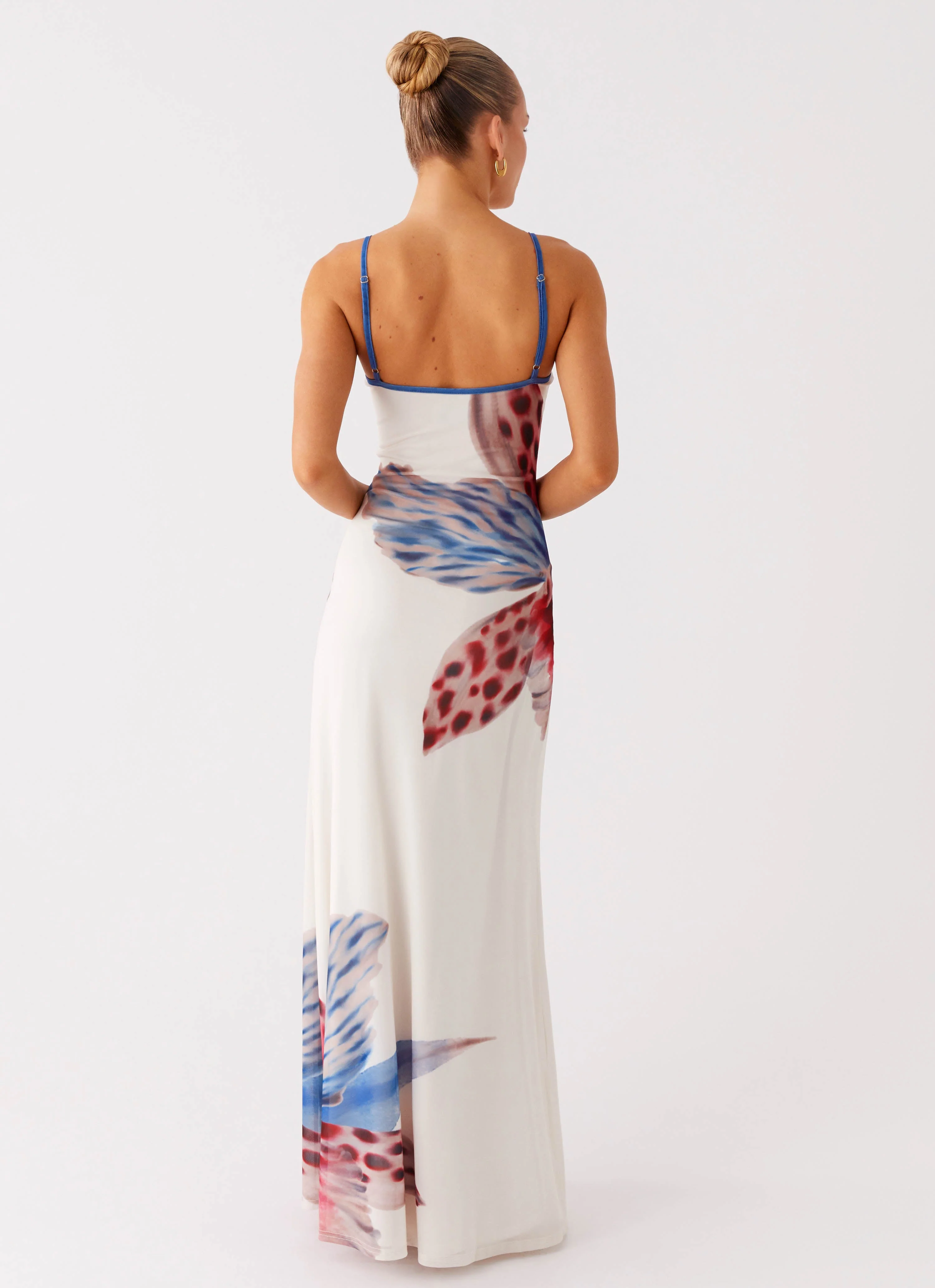 Everett Maxi Dress - White Sea Bloom - Image 3