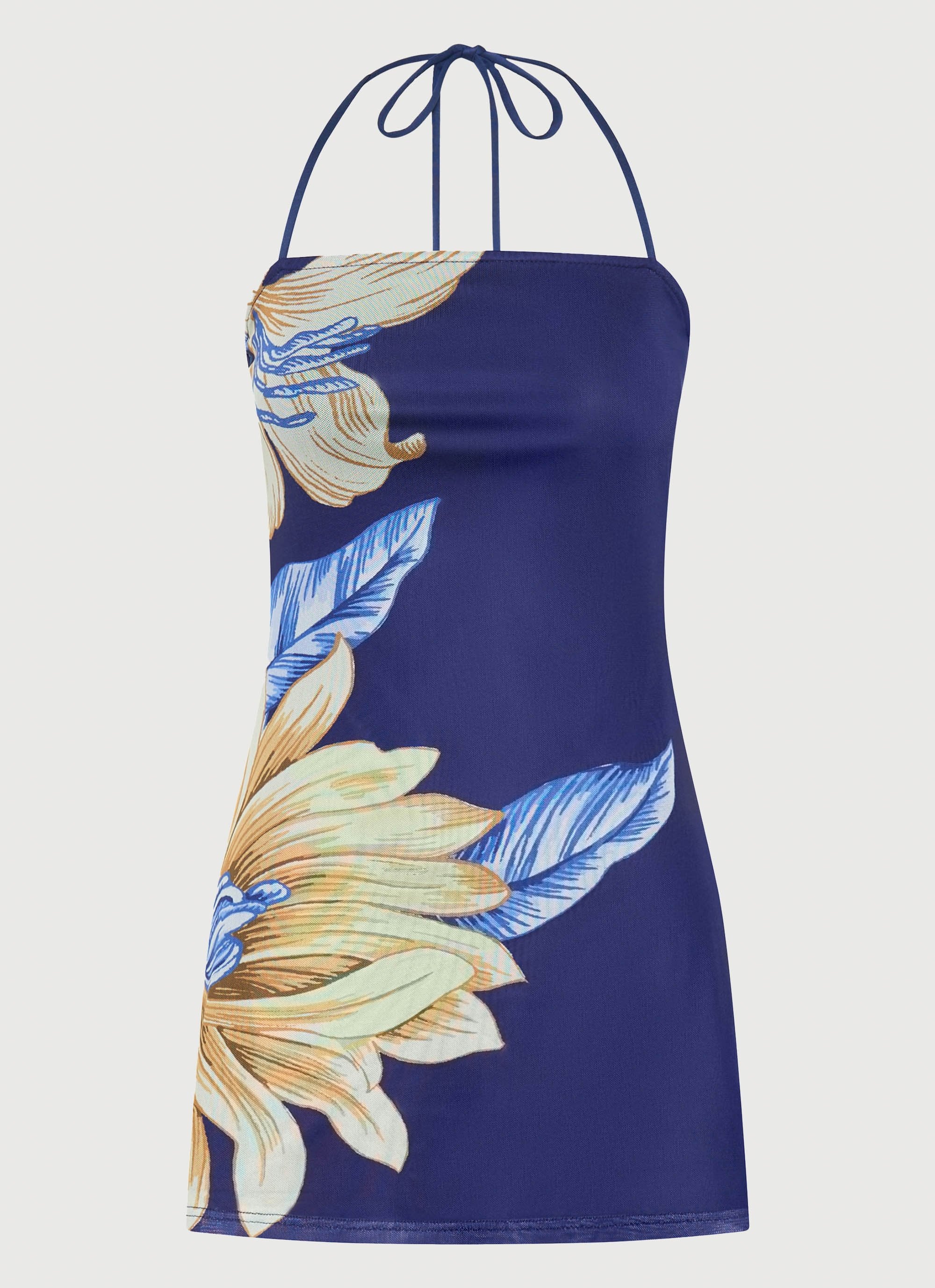 Every Time Mini Dress - Navy - Image 6