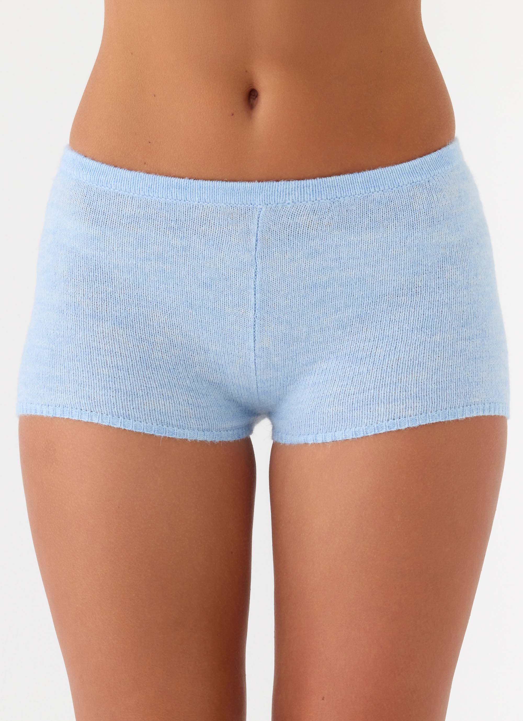 Evianna Mini Shorts - Blue - Image 5
