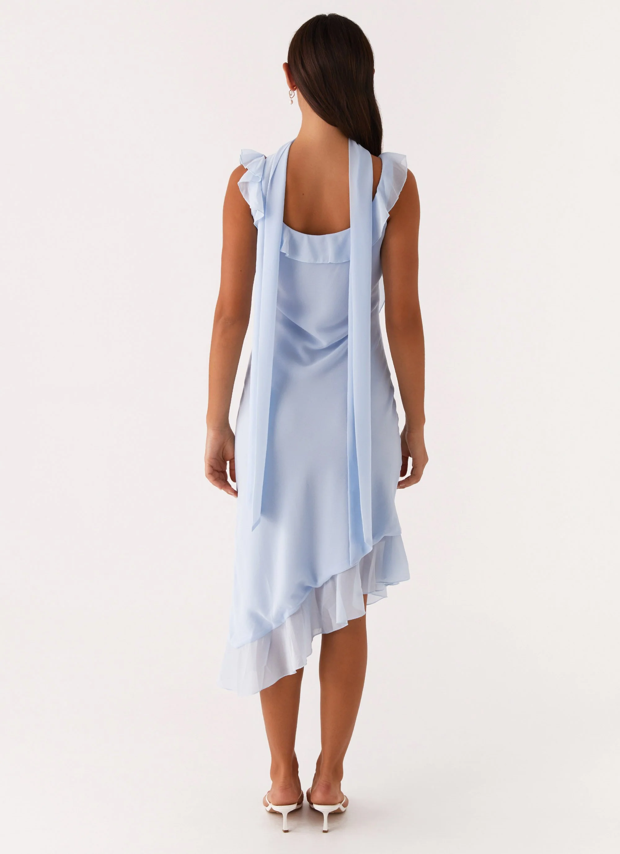 Fariday Midi Dress - Blue - Image 4