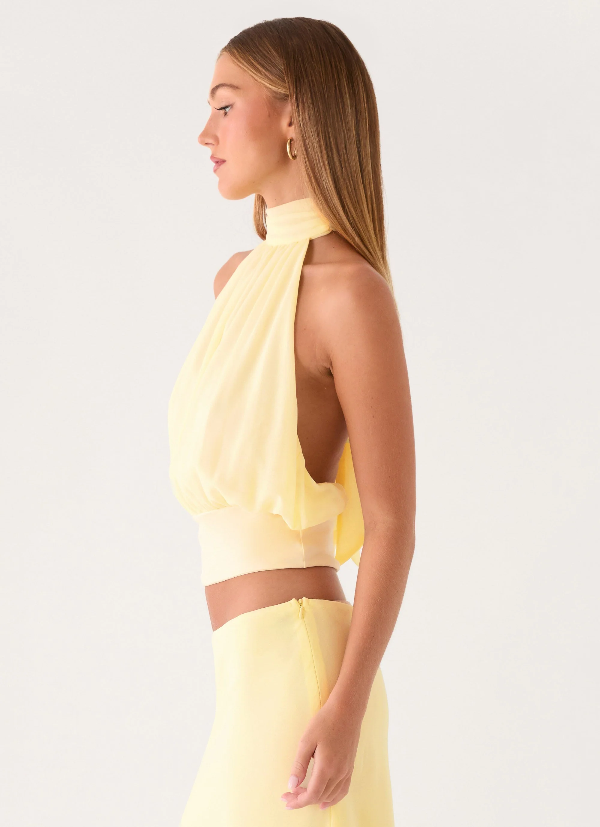 Fayloria Top - Lemon - Image 3