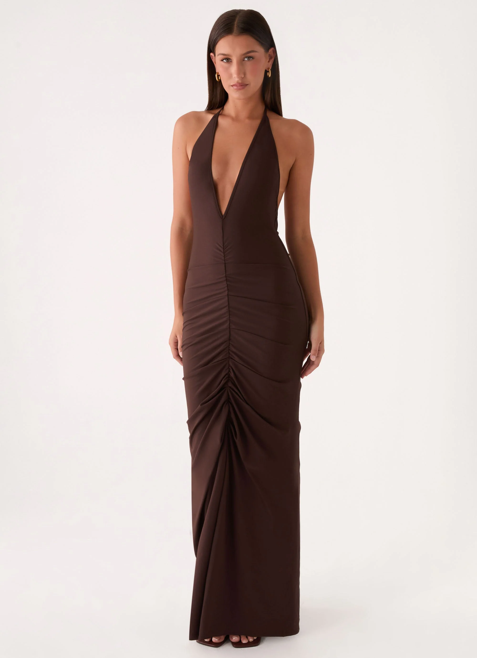 Feel My Rhythm Maxi Dress - Rose Taupe - Image 11
