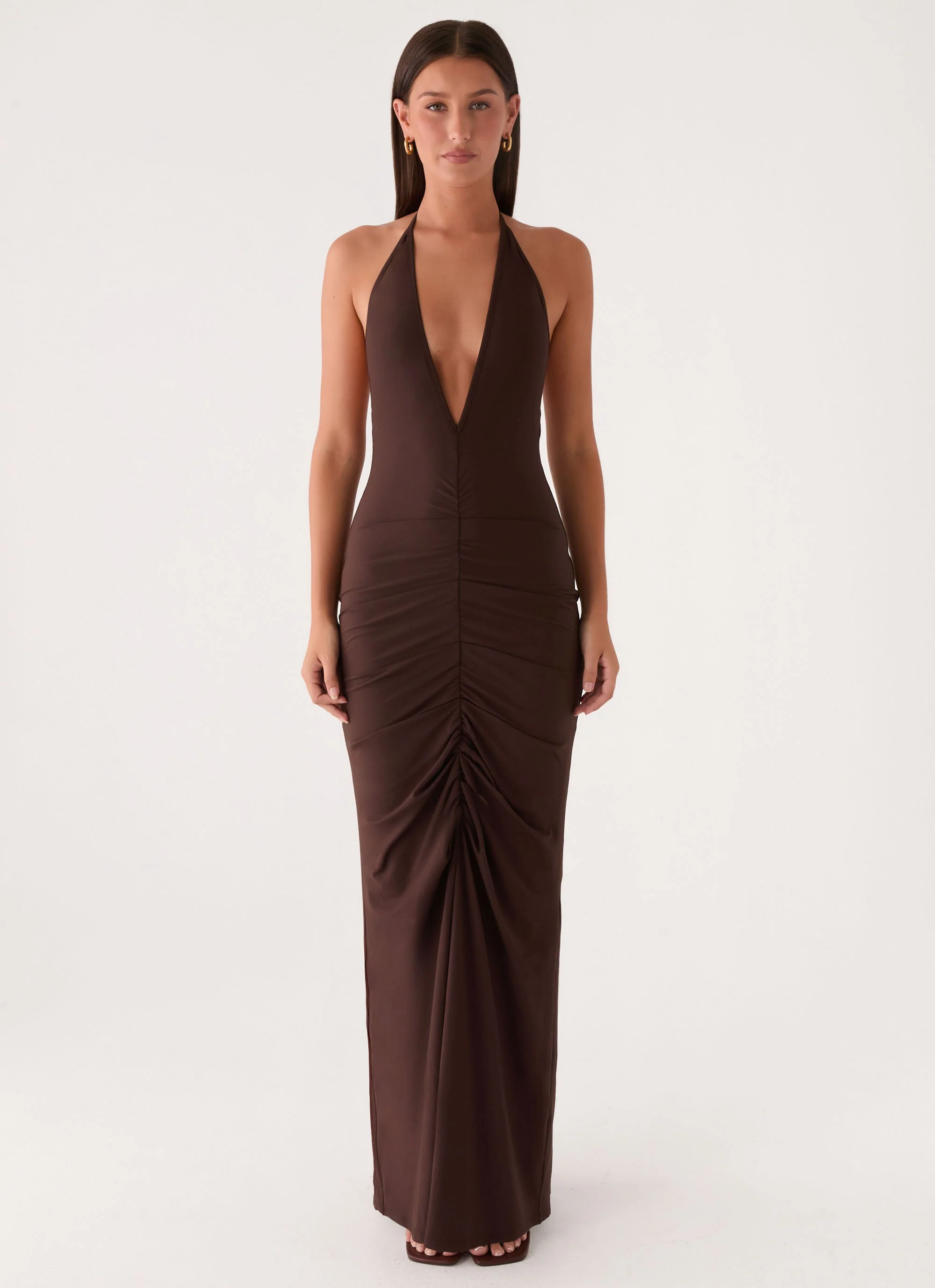 Feel My Rhythm Maxi Dress - Rose Taupe - Image 6