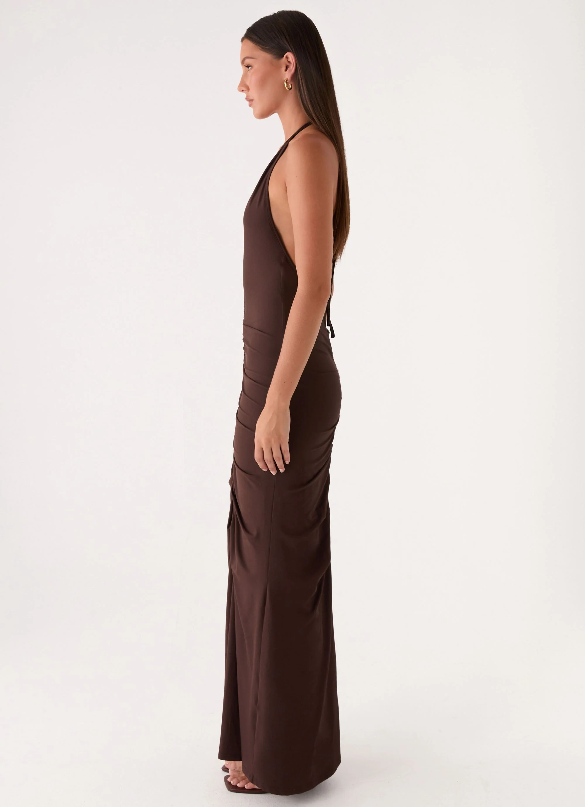 Feel My Rhythm Maxi Dress - Rose Taupe - Image 8