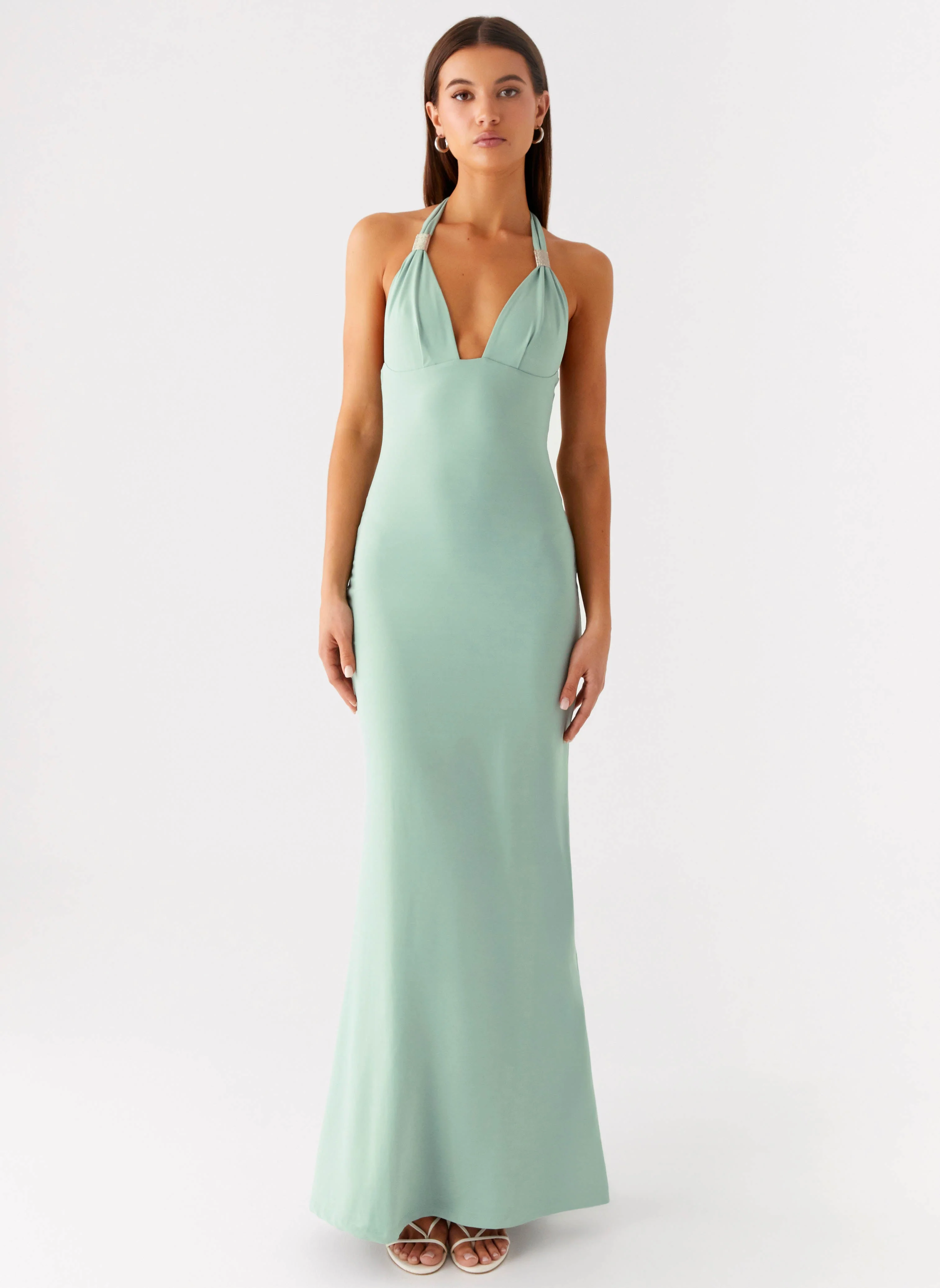 Fern Valley Maxi Dress - Sage - Image 2