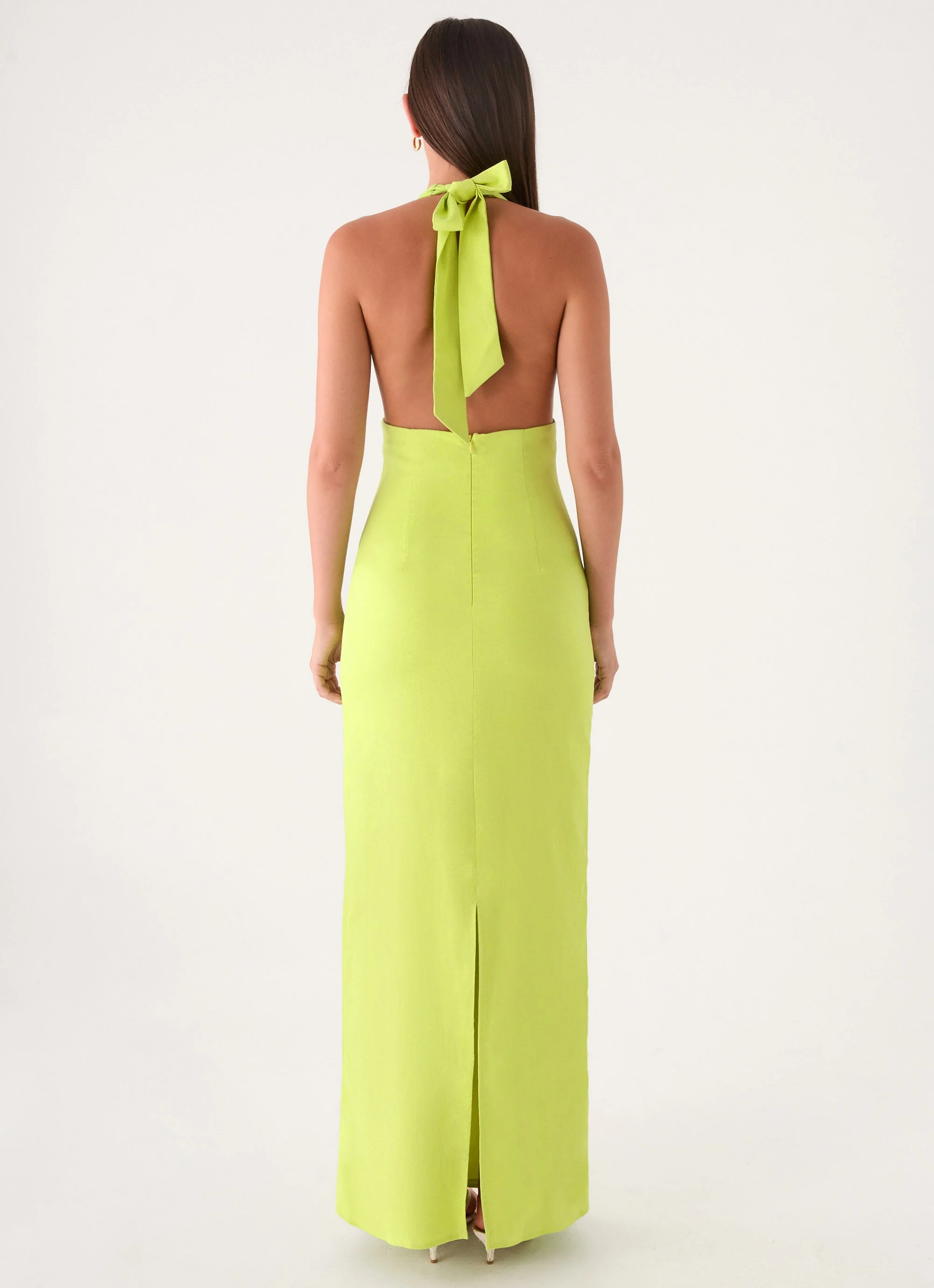 Feyric Maxi Dress - Apple Green - Image 4