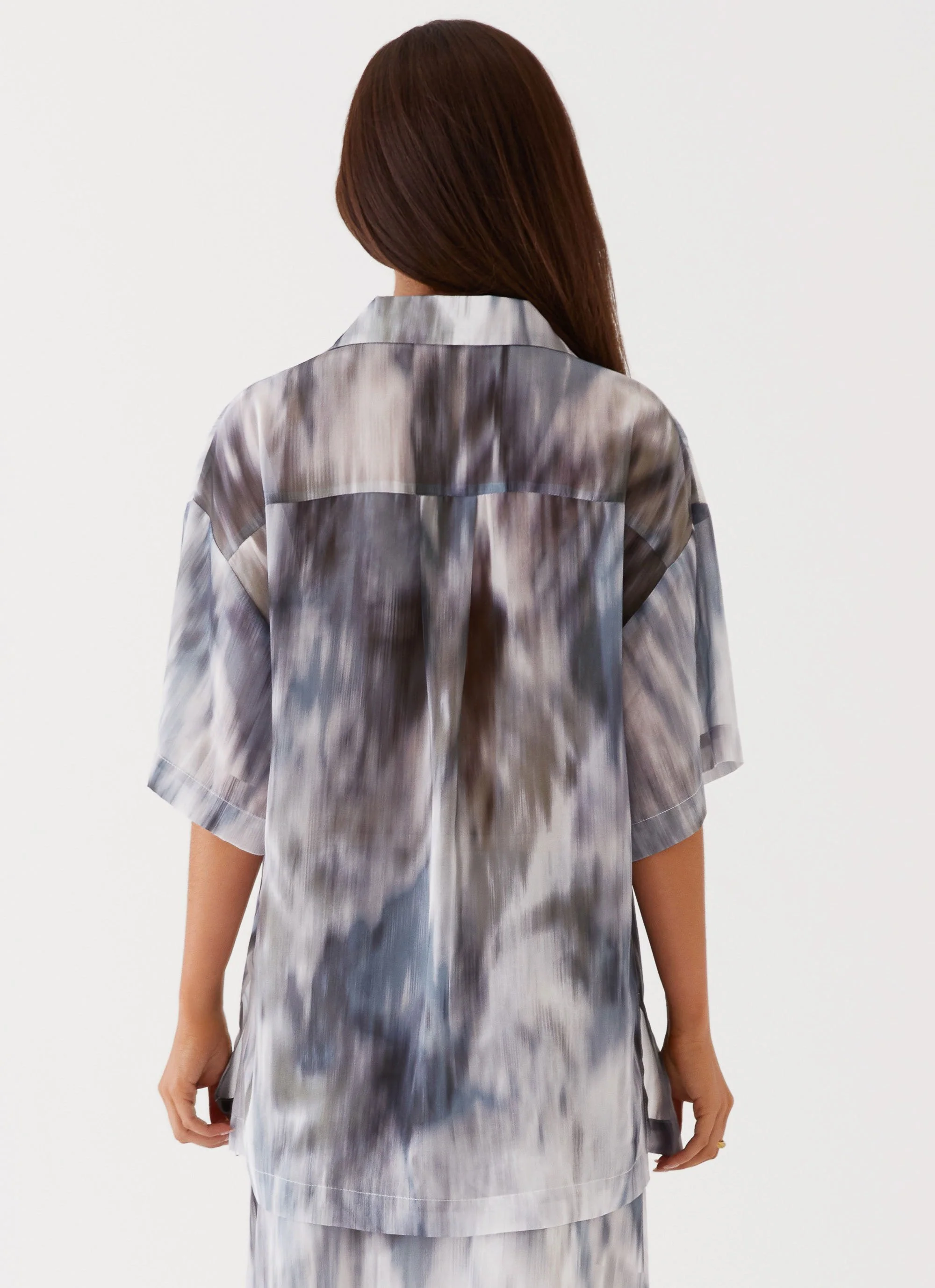 Fight The Feeling Oversized Shirt - Gloom - Image 5