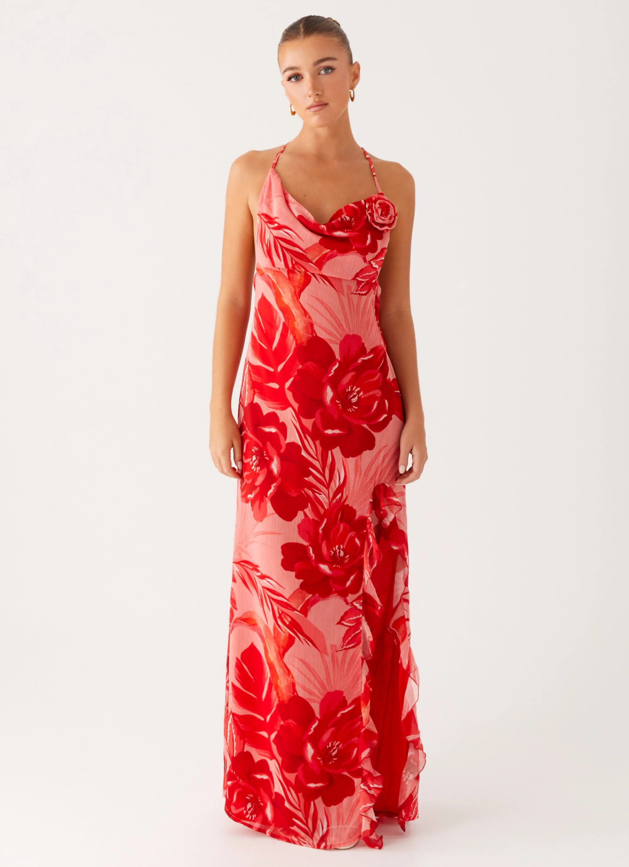 First Class Maxi Dress - Sicily Sunsets Print - Image 6