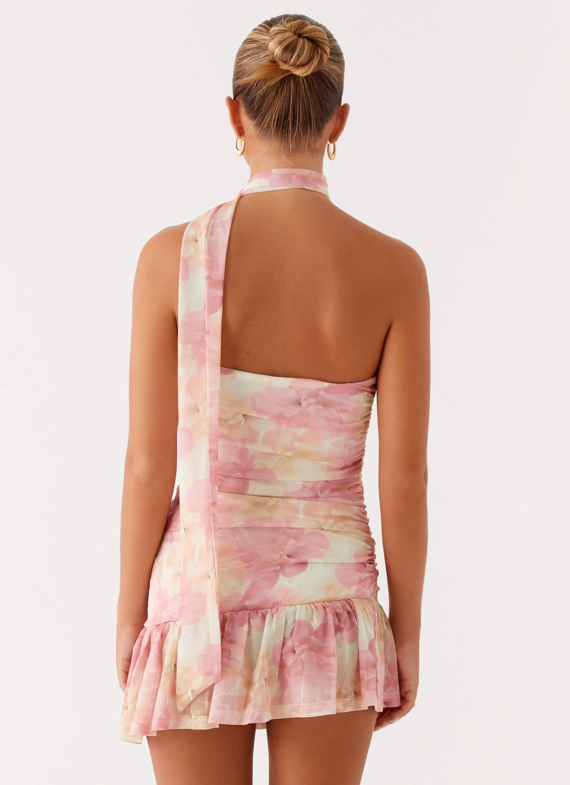 Fleur Mini Dress - Floral Print - Image 4