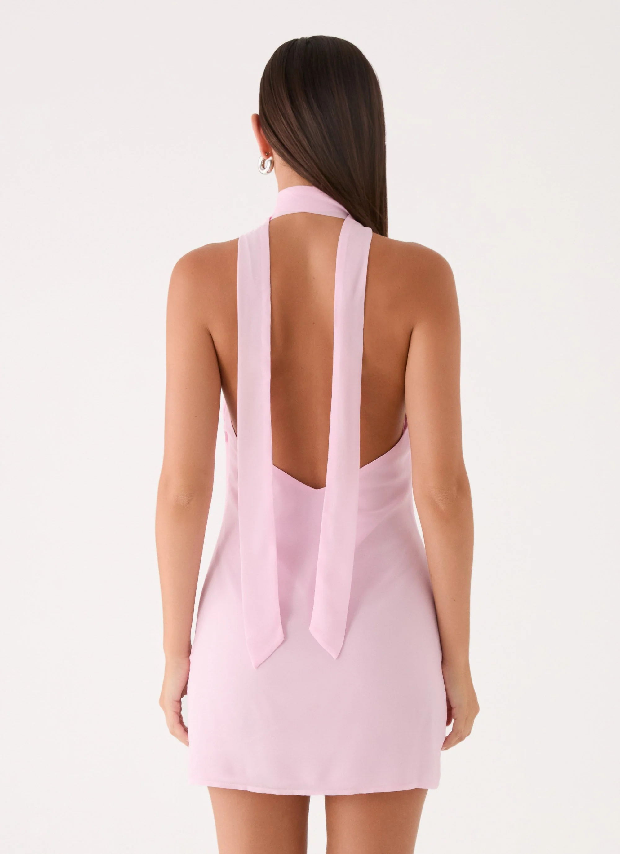 Float Away Mini Dress - Pink - Image 3