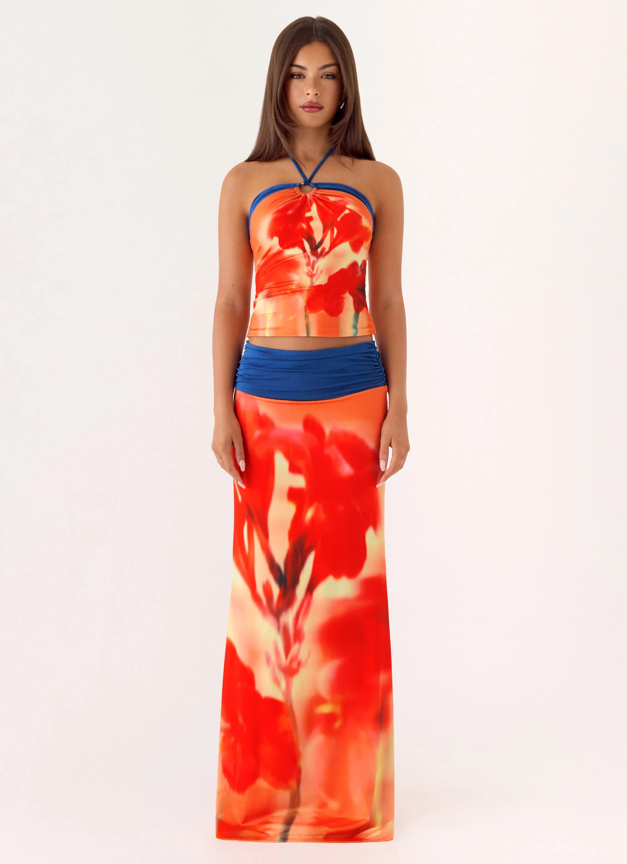 Fraser Halter Top - Sunburnt Petal - Image 4