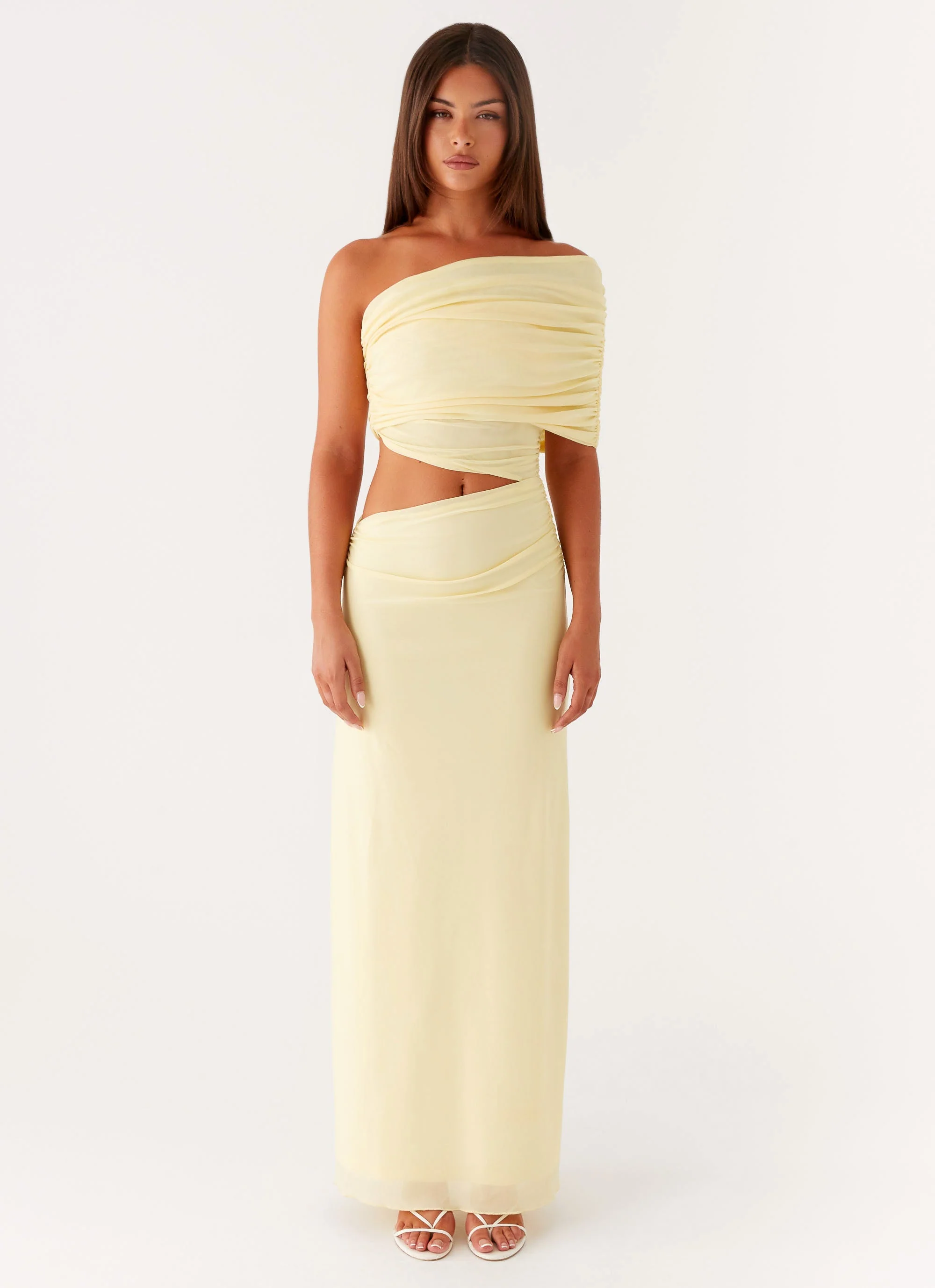Gillian Maxi Dress - Yellow - Image 2