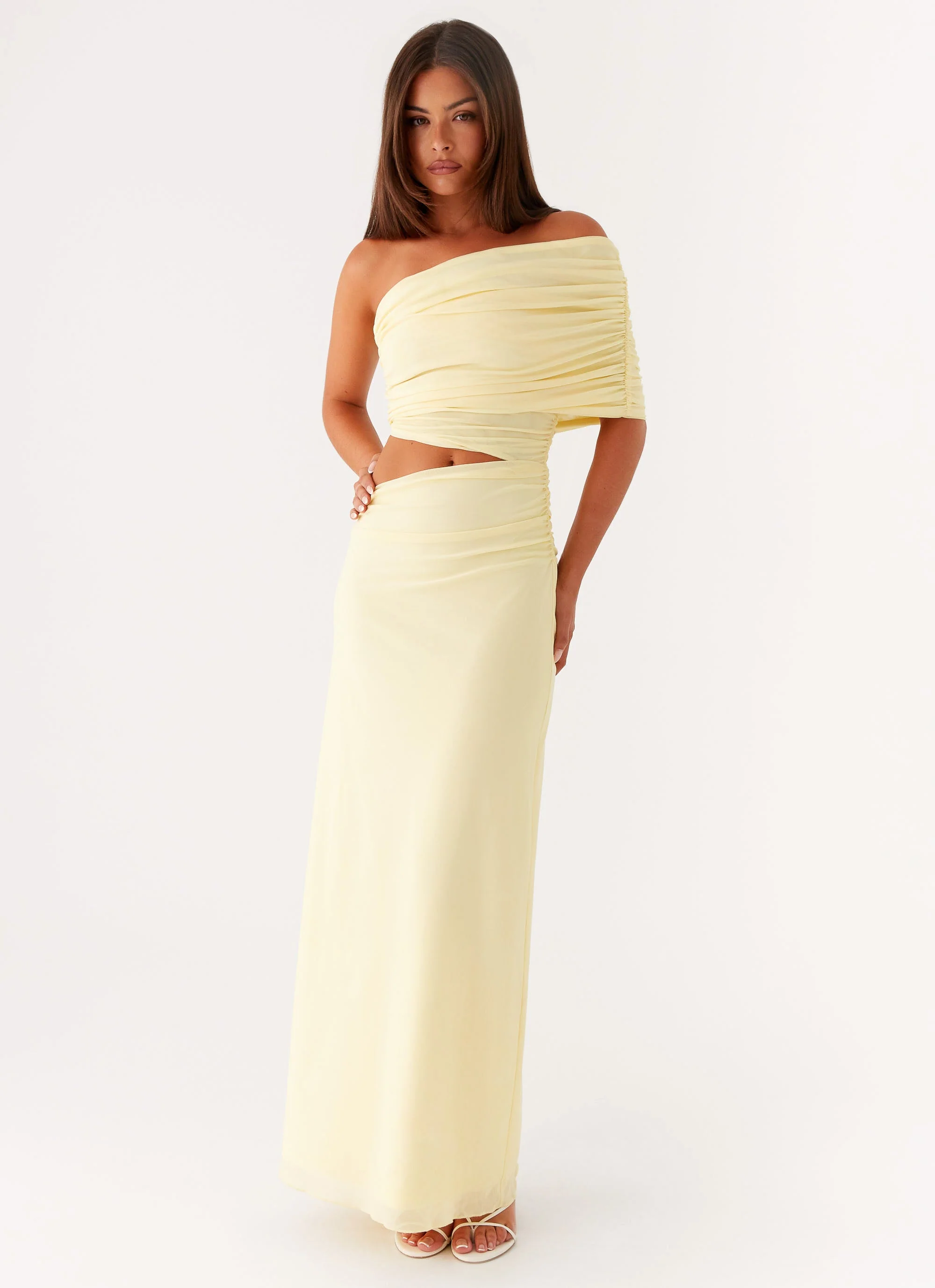 Gillian Maxi Dress - Yellow - Image 5