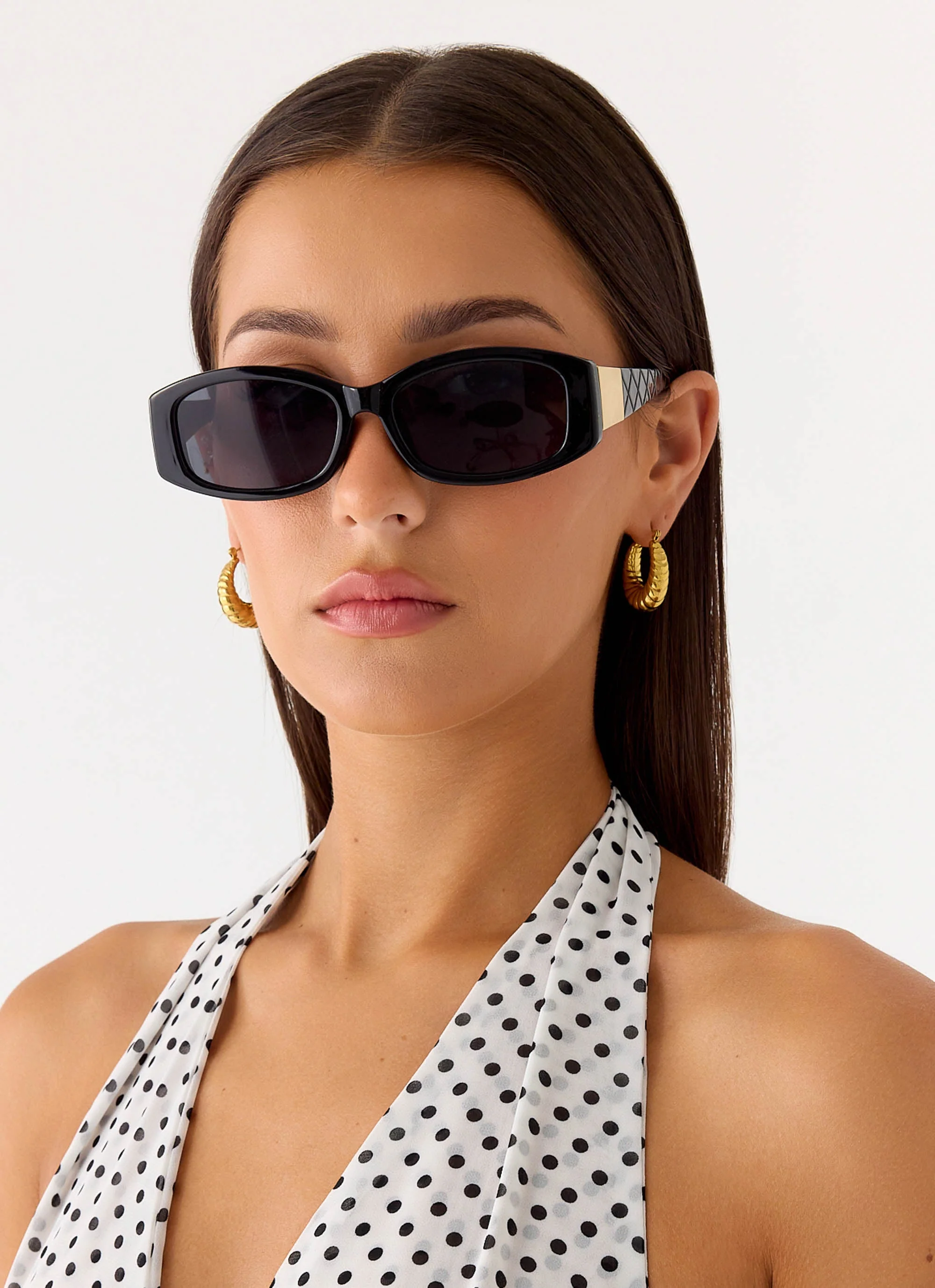 Glow Getter Sunglasses - Black - Image 2