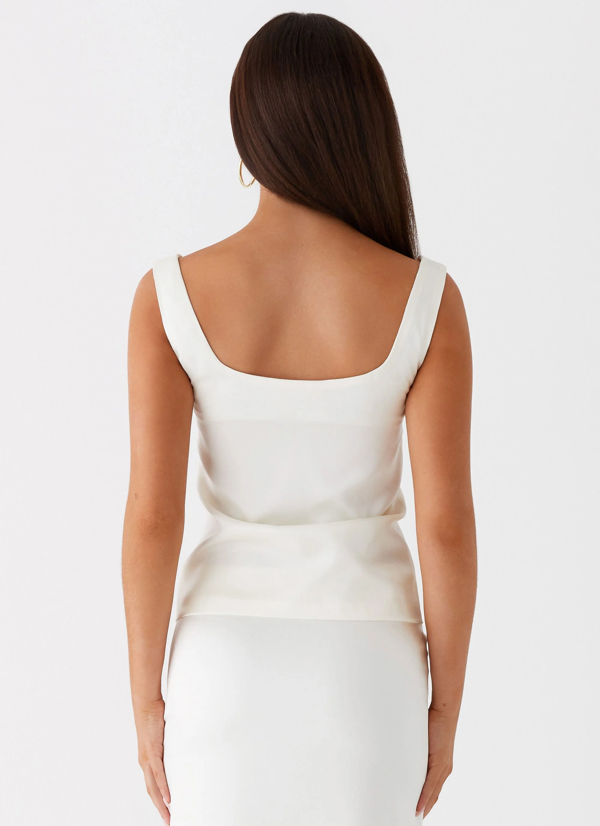 Golden Skies Bustier Panel Top - Ivory - Image 4