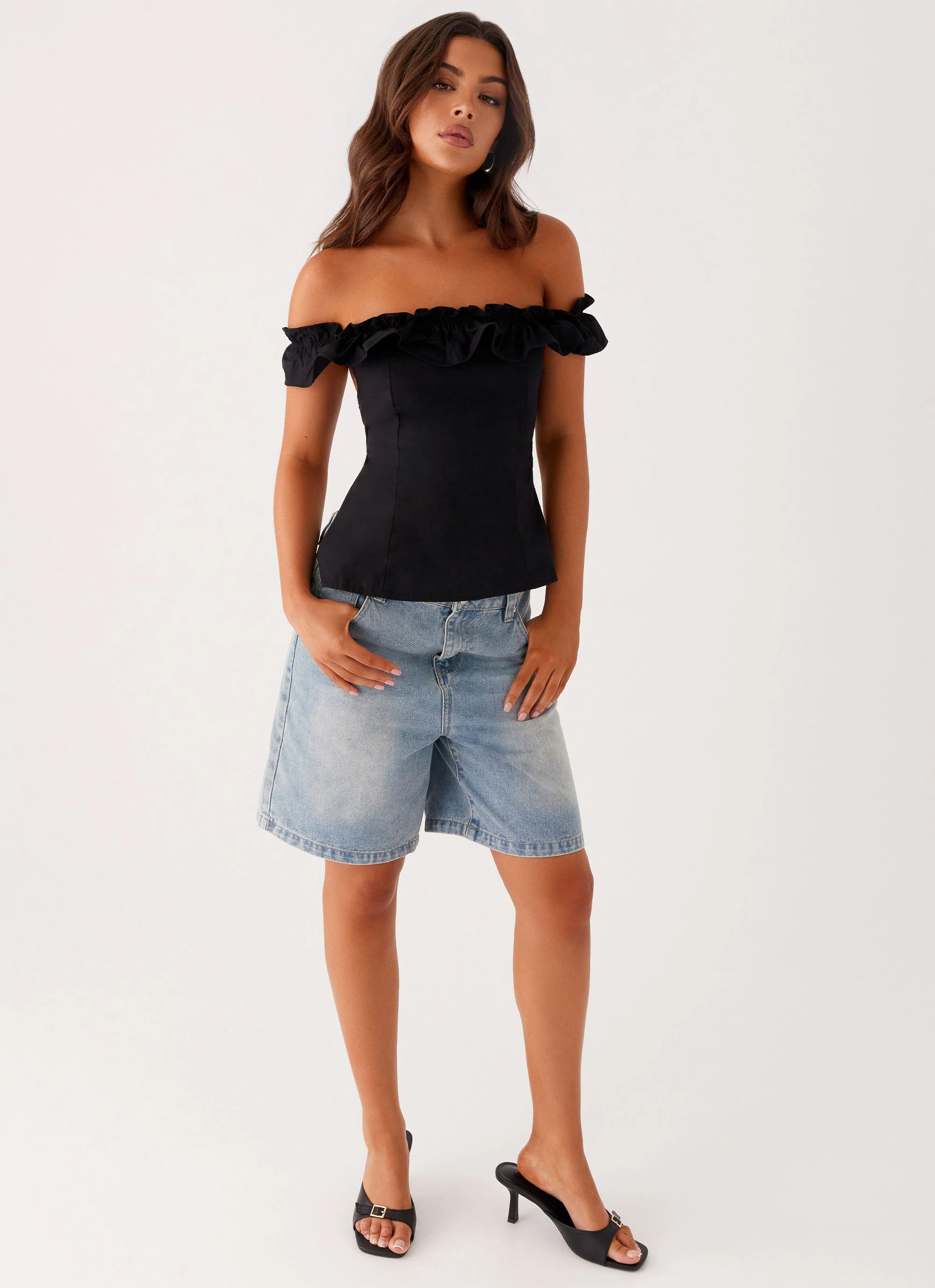 Gwyneth Top - Black - Image 6