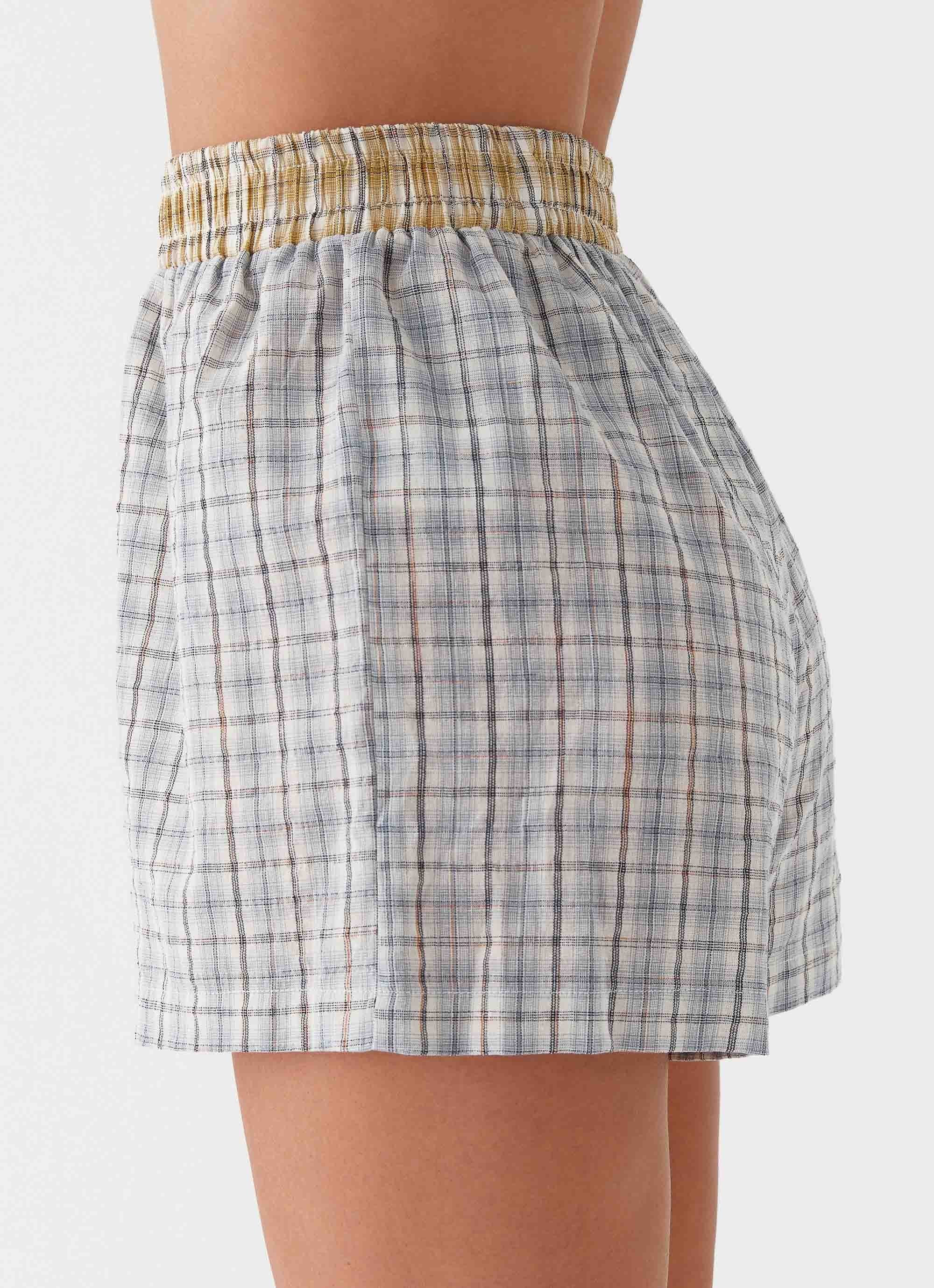 Harley Boxers - Grey Check - Image 3